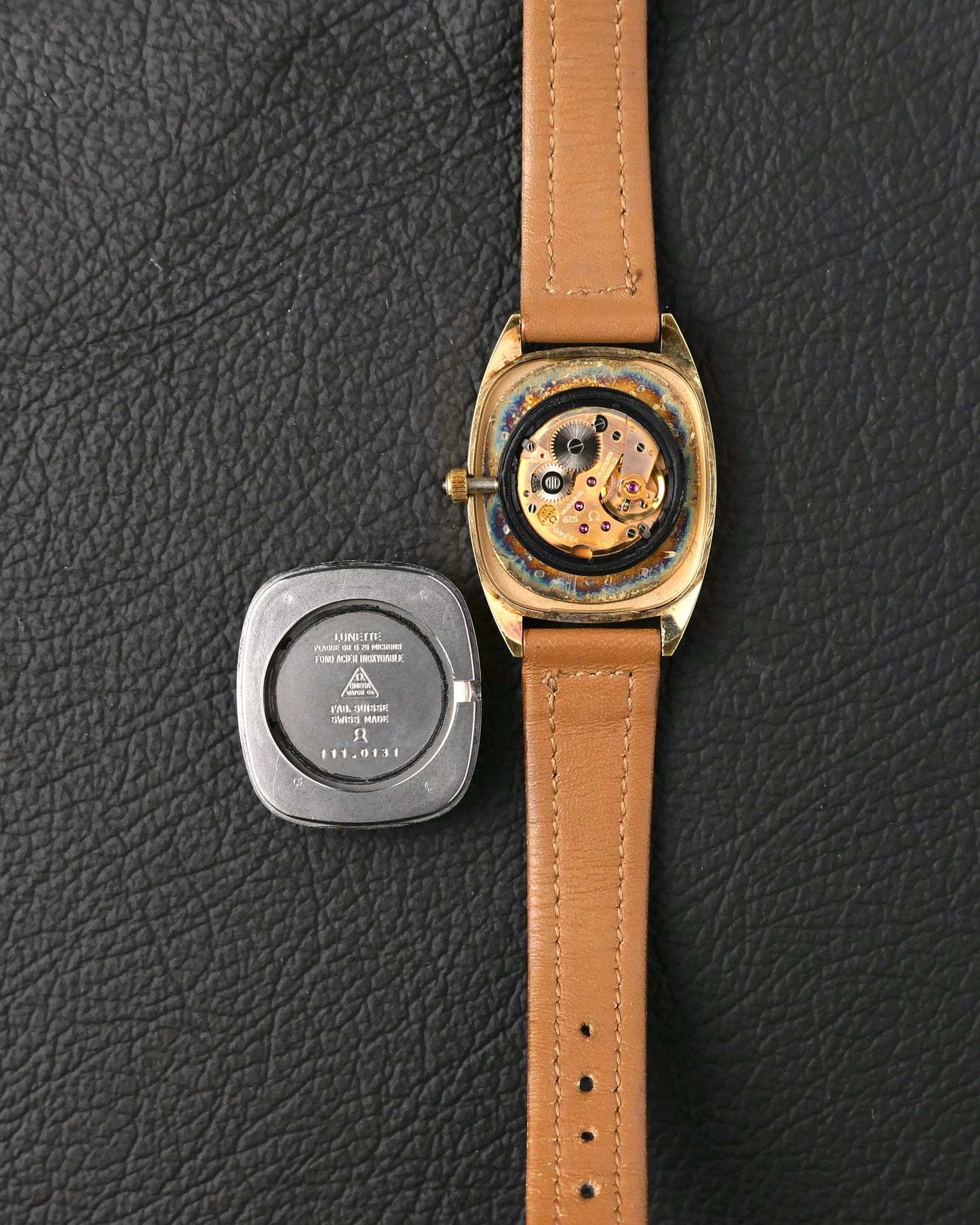 Omega De Ville “Tonneau Ellipse” Champagne Dial w/ Box & Papers Ref. 111.0131 (circa 1978)