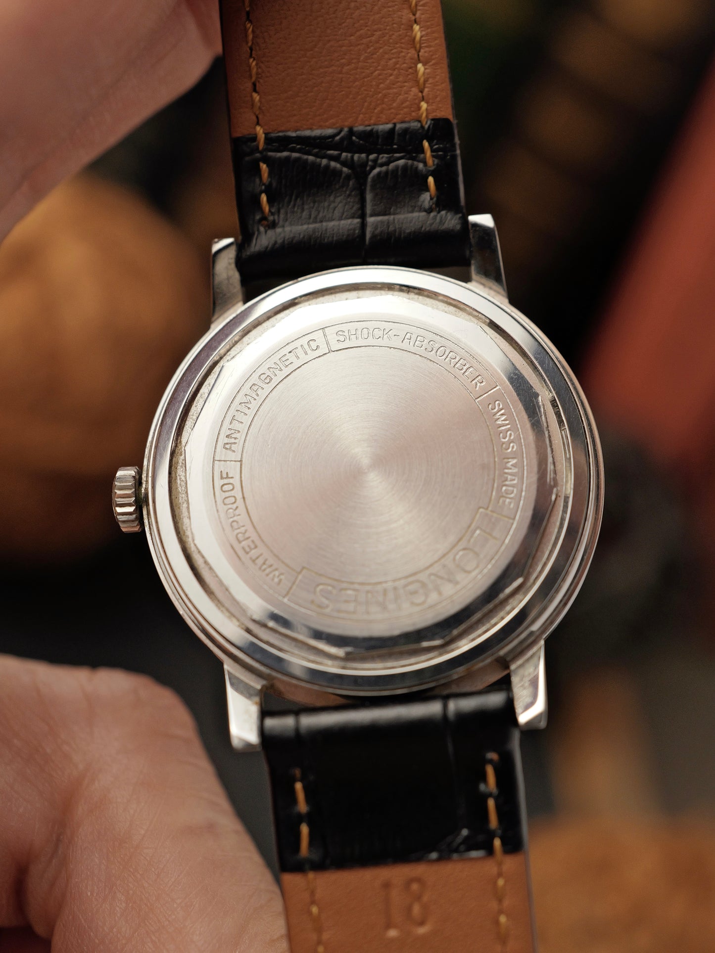 Longines “Domed Silver Sunburst Dial” Ref. 7841(circa 1960s)