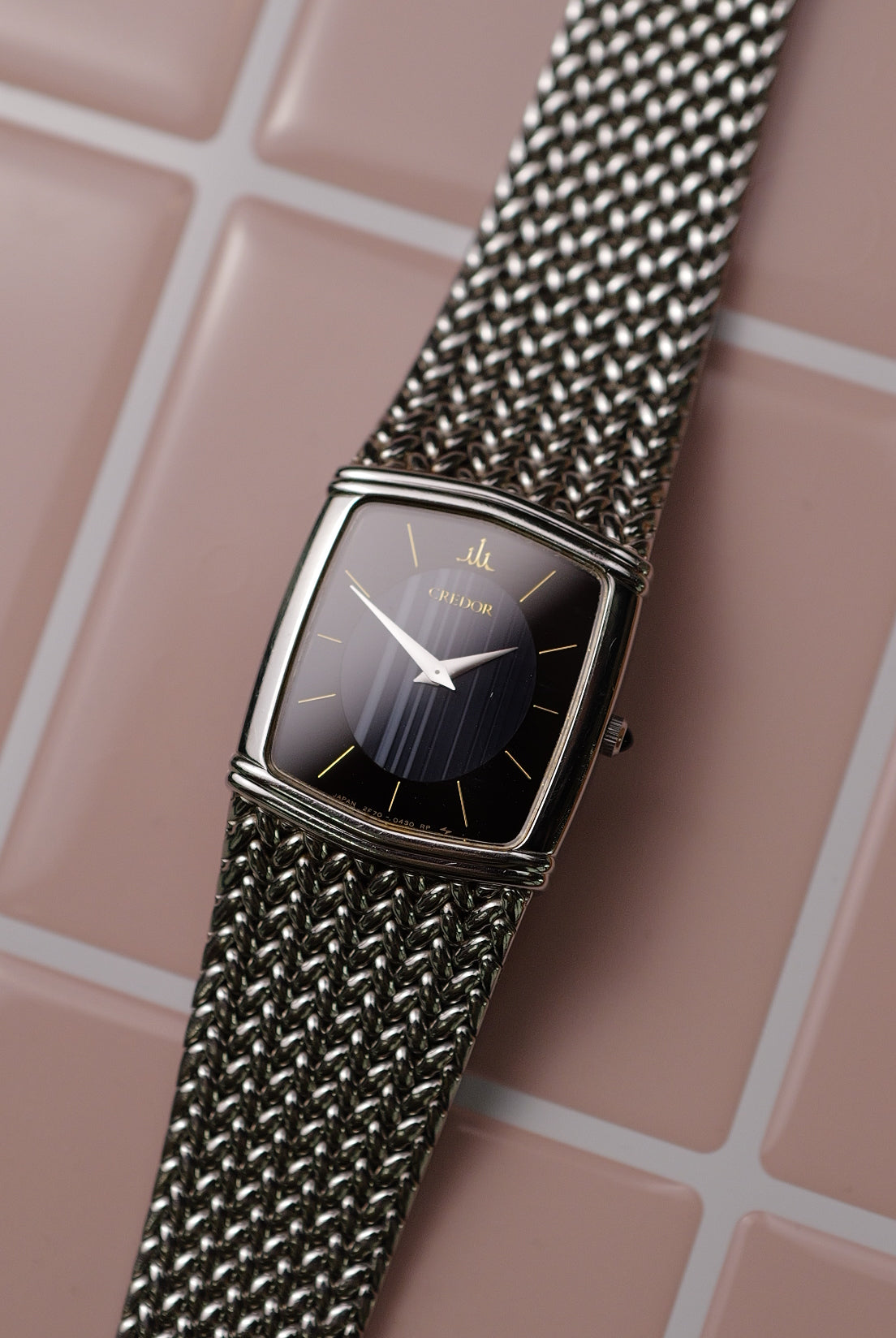 Seiko Credor "Agate" Stone dial 7830-5380