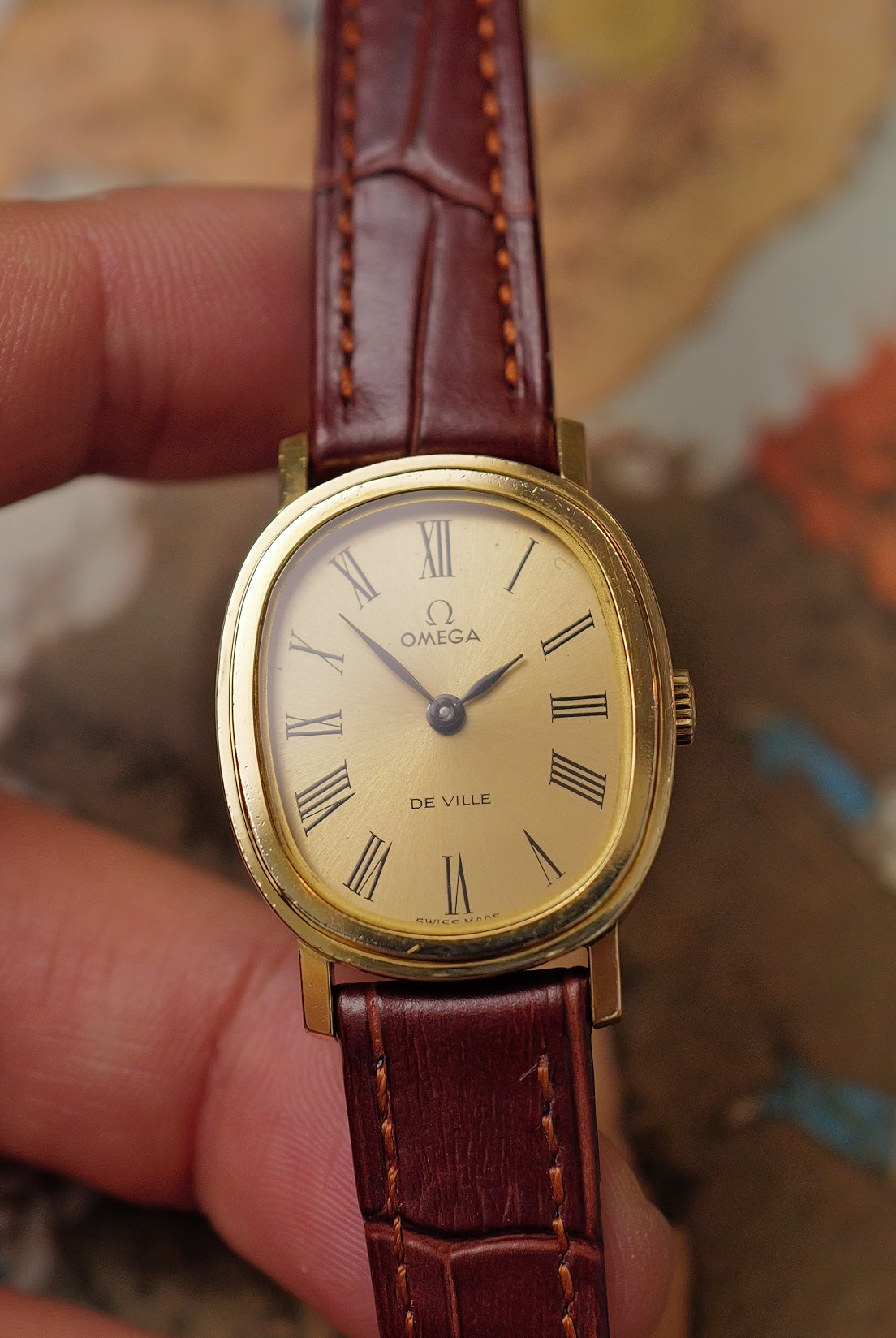 Omega De-ville "Ellipse" Ref: 511.0473 Manual winding