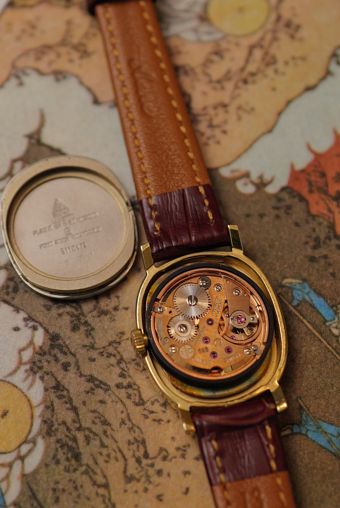 Omega De-ville "Ellipse" Ref: 511.0473 Manual winding
