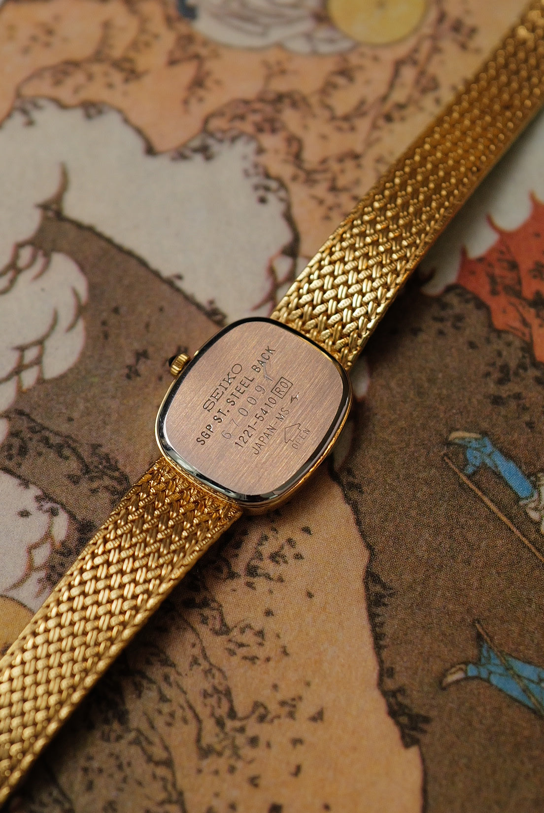 Seiko Exceline "Golden Wisp" Full Bracelet Circa. 1986