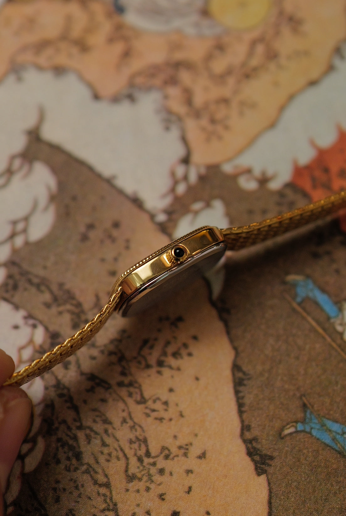 Seiko Exceline "Golden Wisp" Full Bracelet Circa. 1986