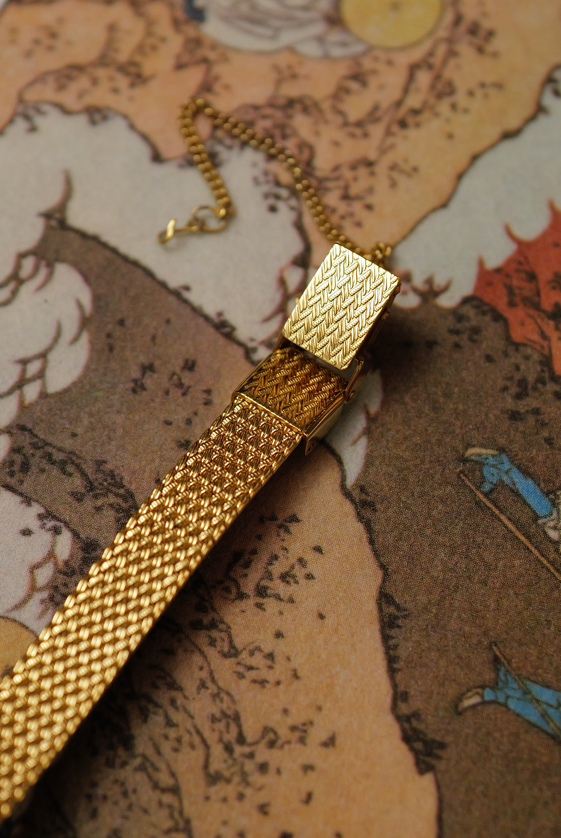 Seiko Exceline "Golden Wisp" Full Bracelet Circa. 1986