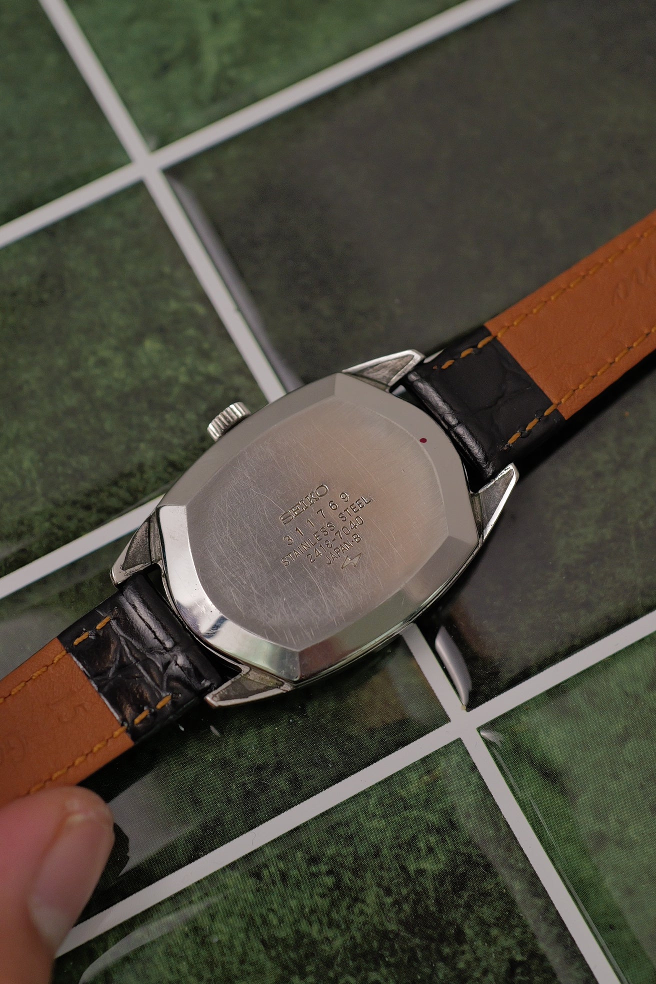 Seiko Ellipse Automatic Blue comet Circa. 1973