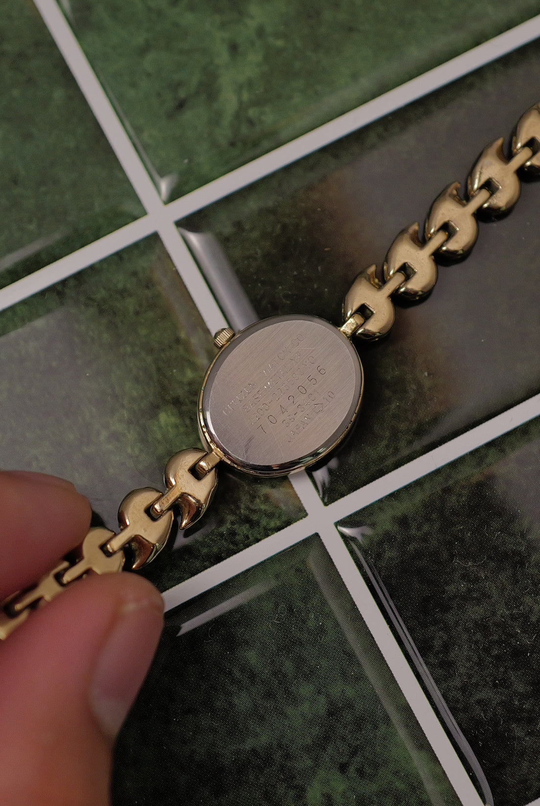 Citizen "Beaded Pearls" Bracelet Quartz Circa. 1987