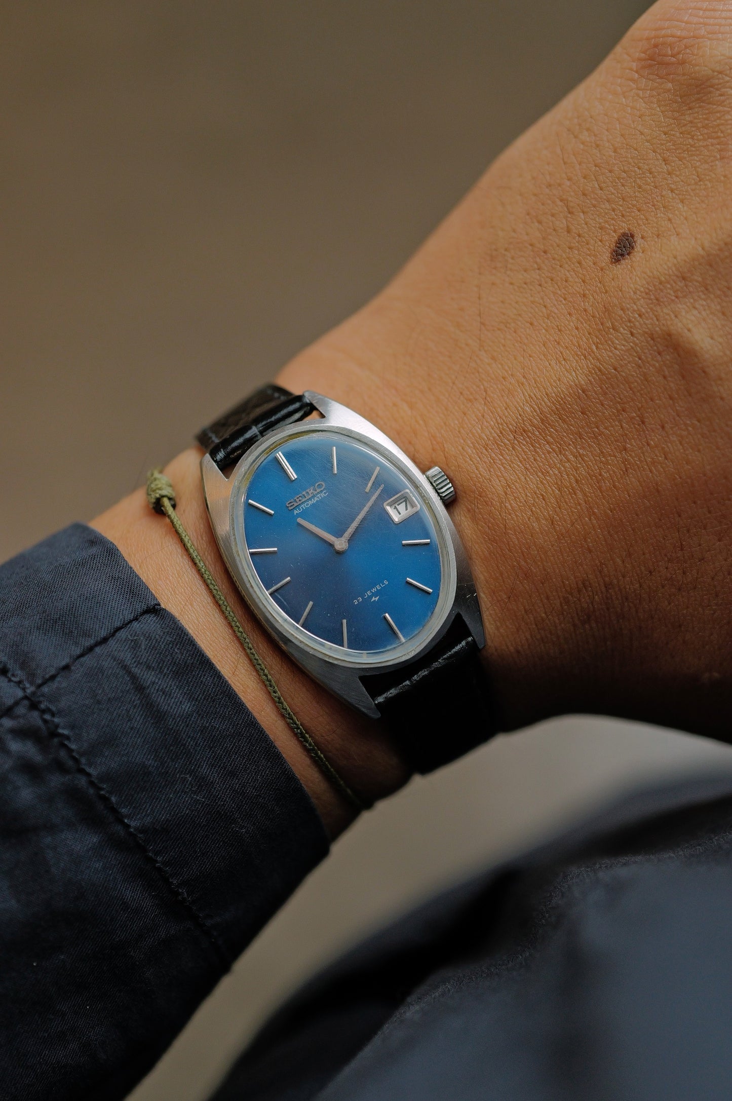 Seiko Ellipse Automatic Blue comet Circa. 1973