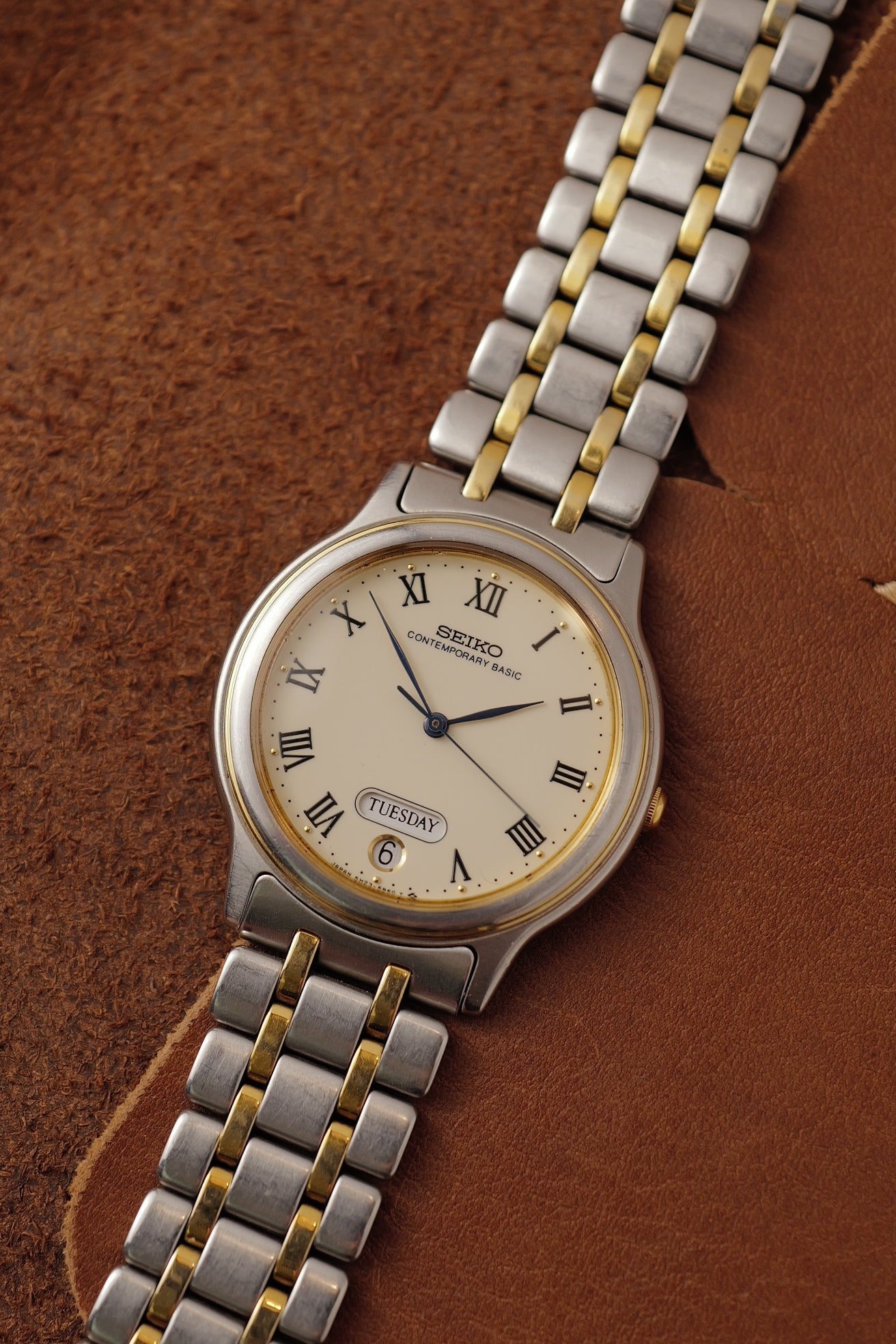 Seiko Contemporary Basic Day Date Circa. 1990