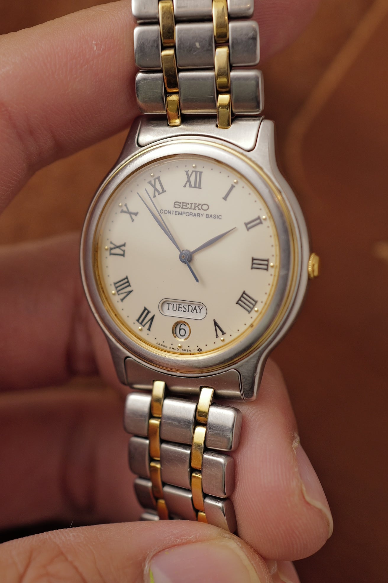 Seiko Contemporary Basic Day Date Circa. 1990