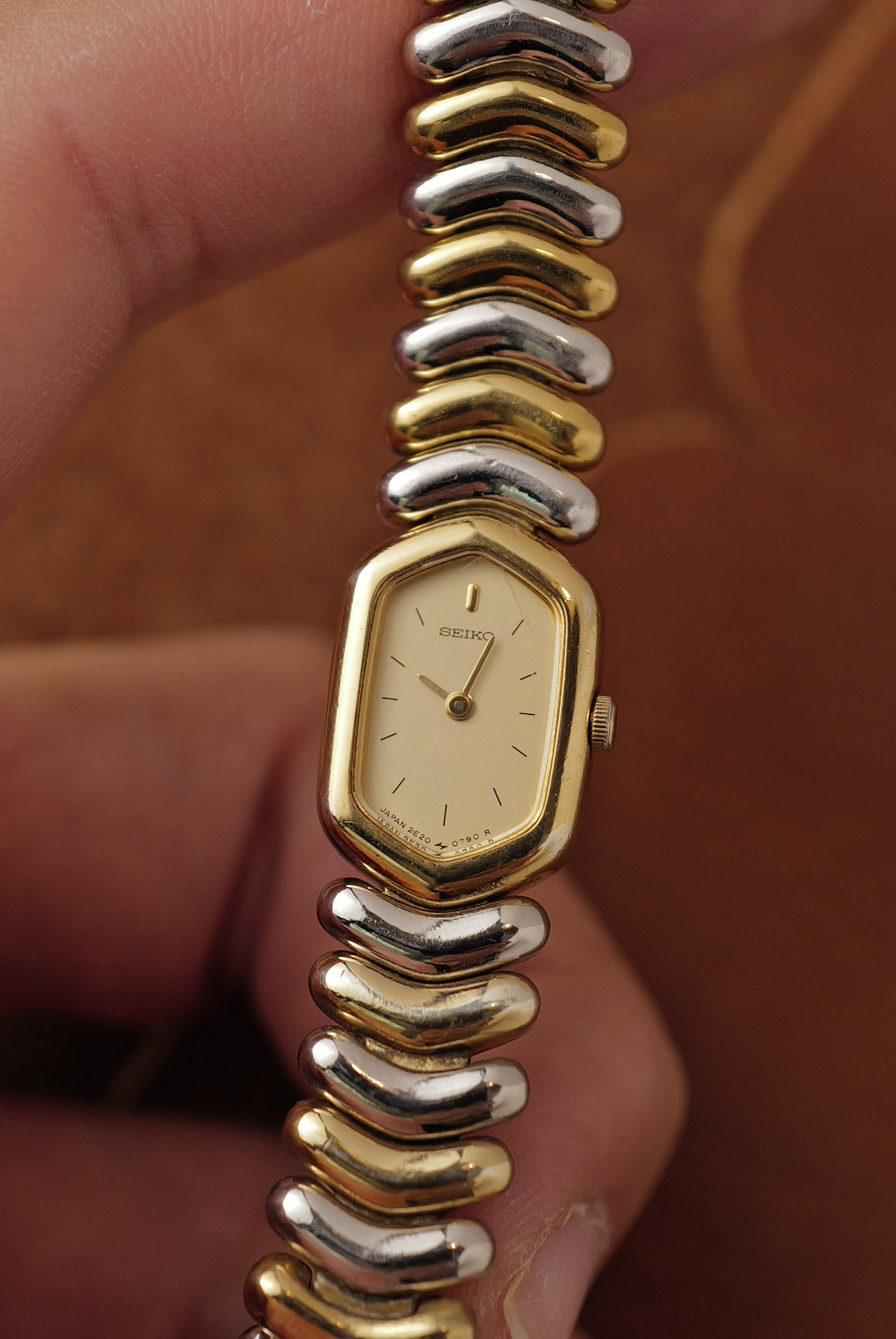 Seiko "Hexa Shell" 2 tone Circa. 1986
