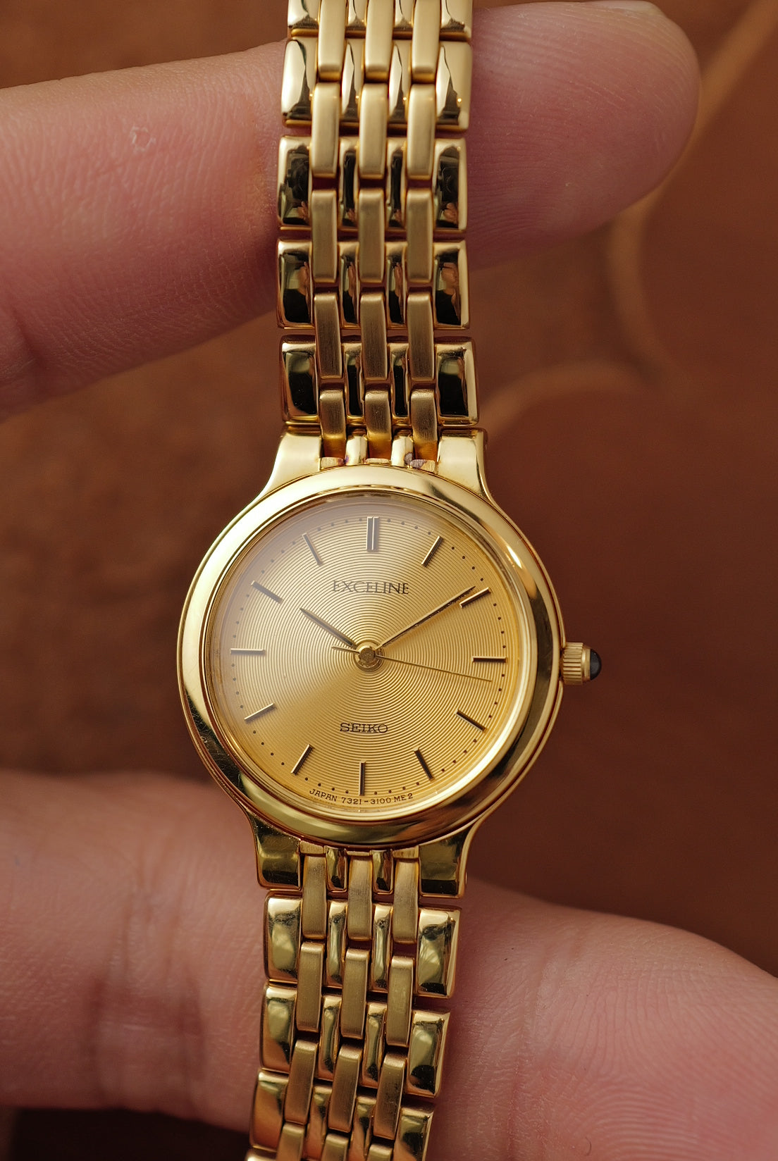 Seiko Exceline "Guilloche Solace" Circa.1981