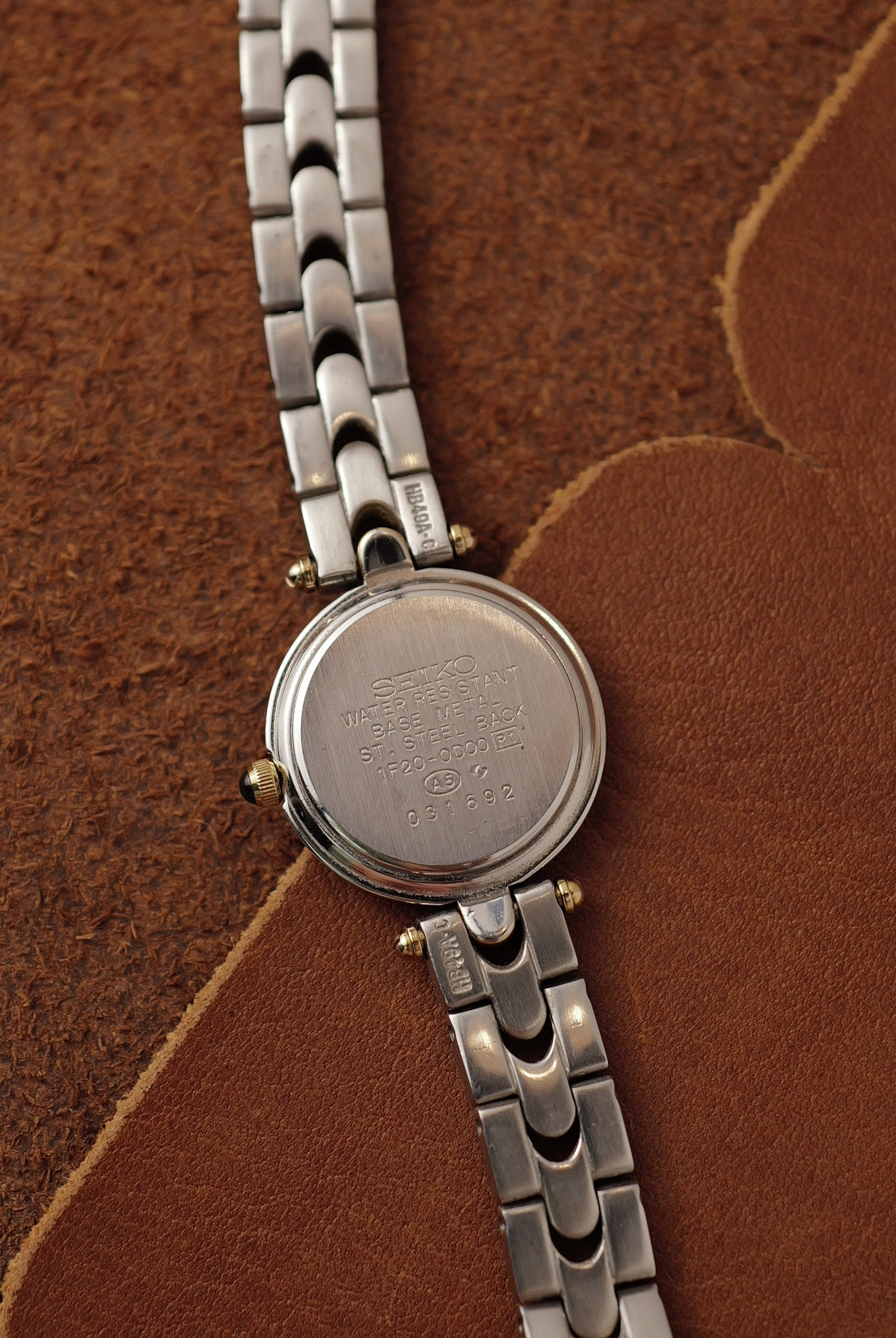 Seiko Exceline Polished 2-tone Bracelet Circa. 1990