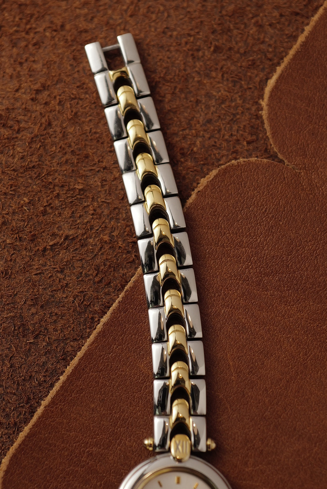 Seiko Exceline Polished 2-tone Bracelet Circa. 1990