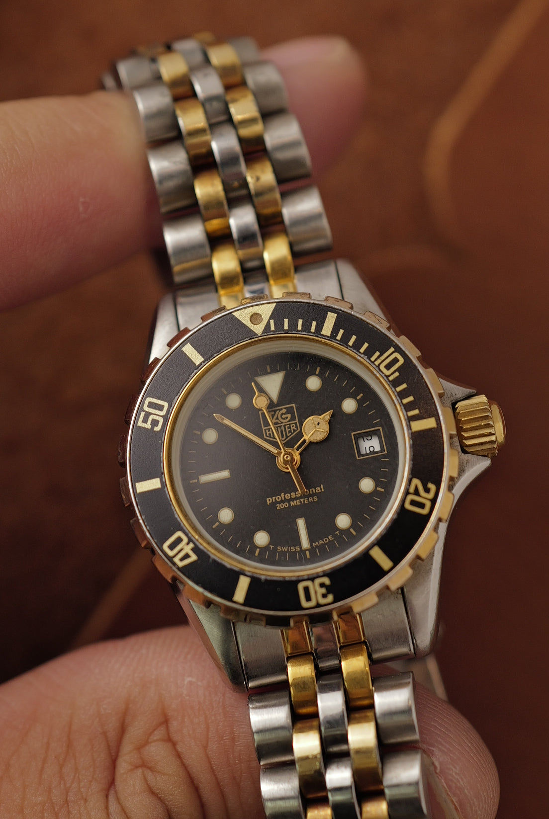 Ladies Tag Heuer 1000 2-tone Submariner