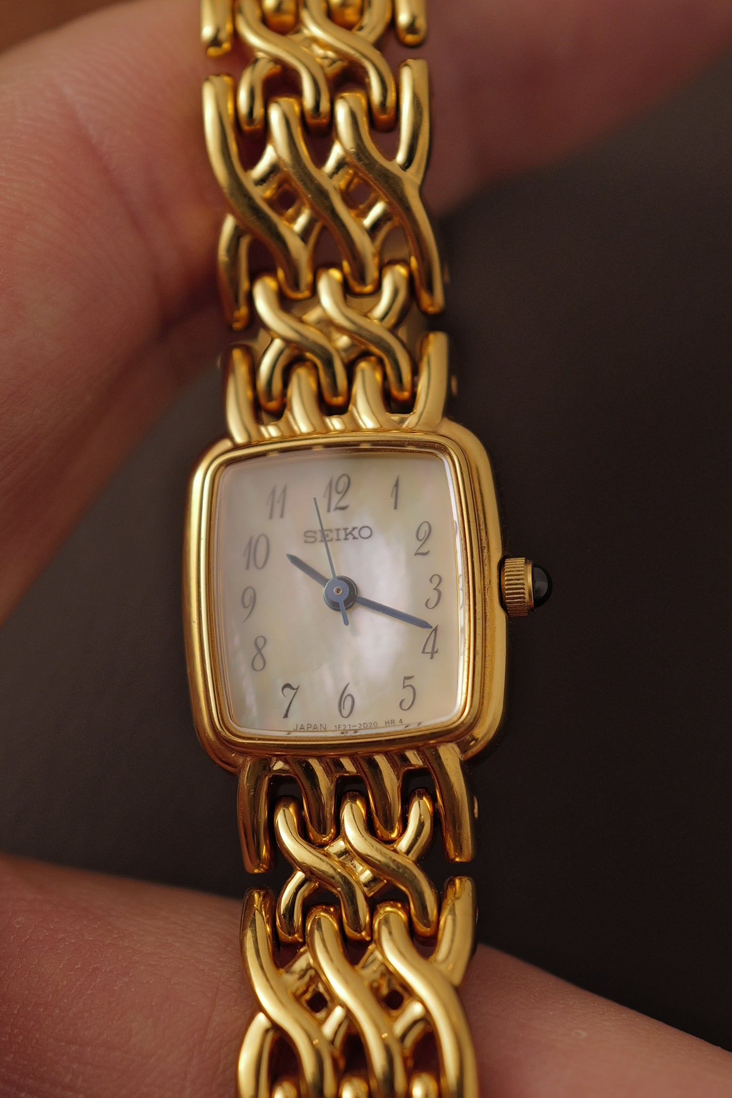 Seiko Multi-link Mother of Pearl dial Circa. 1991