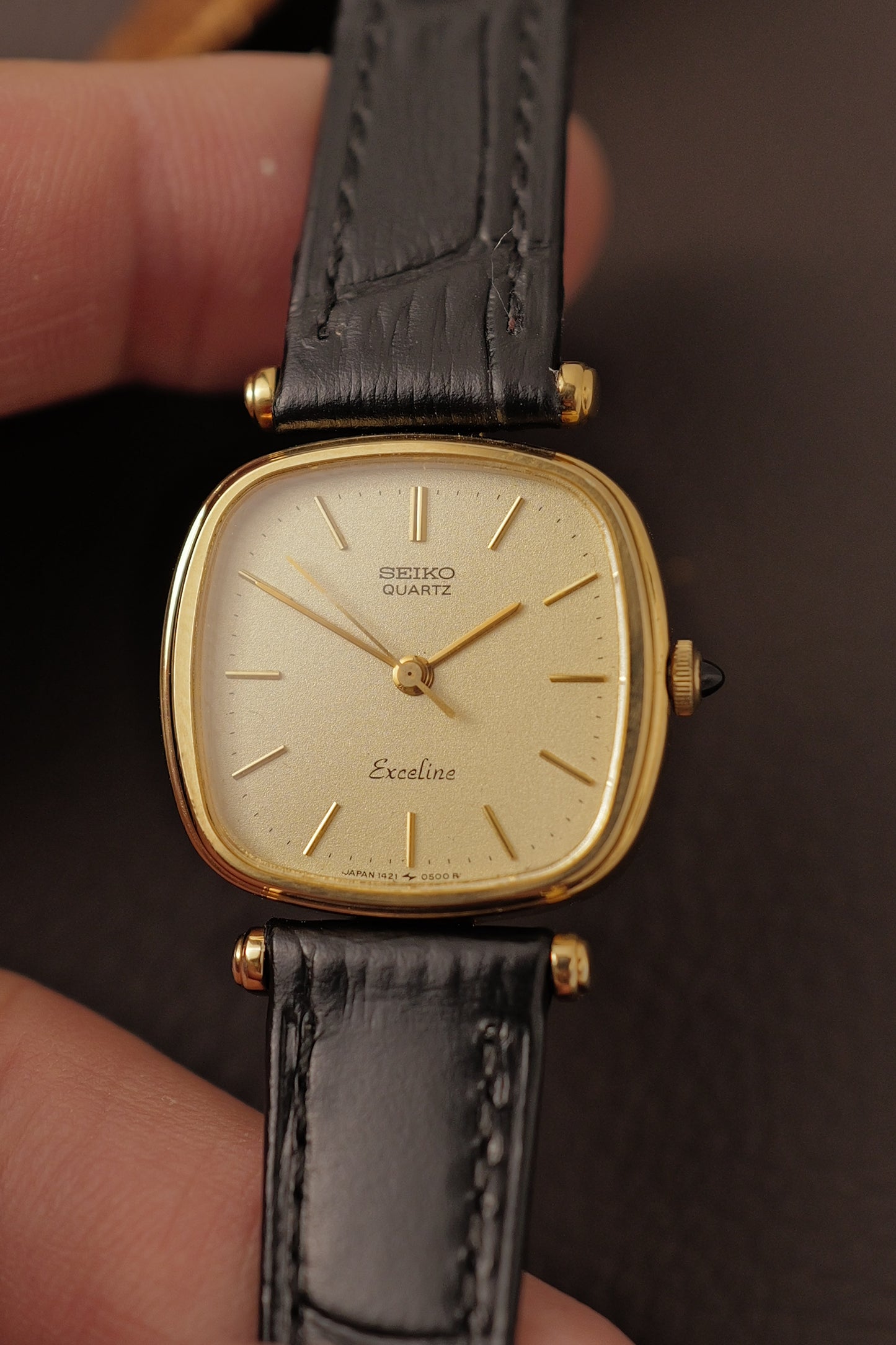 Seiko Exceline Cushion T-lugs Circa. 1981