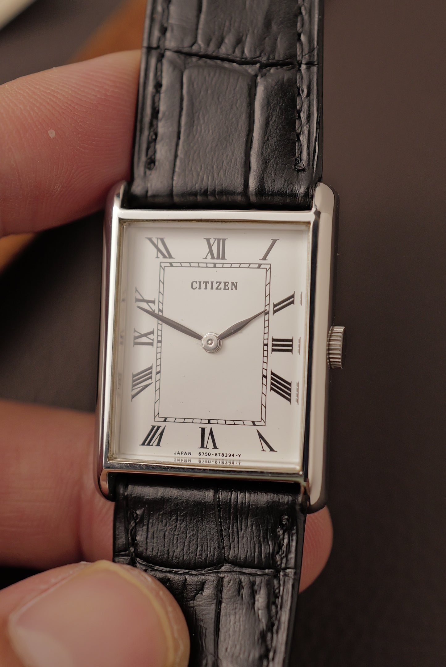 Classic Citizen Tank Manual Winding Circa. 1980