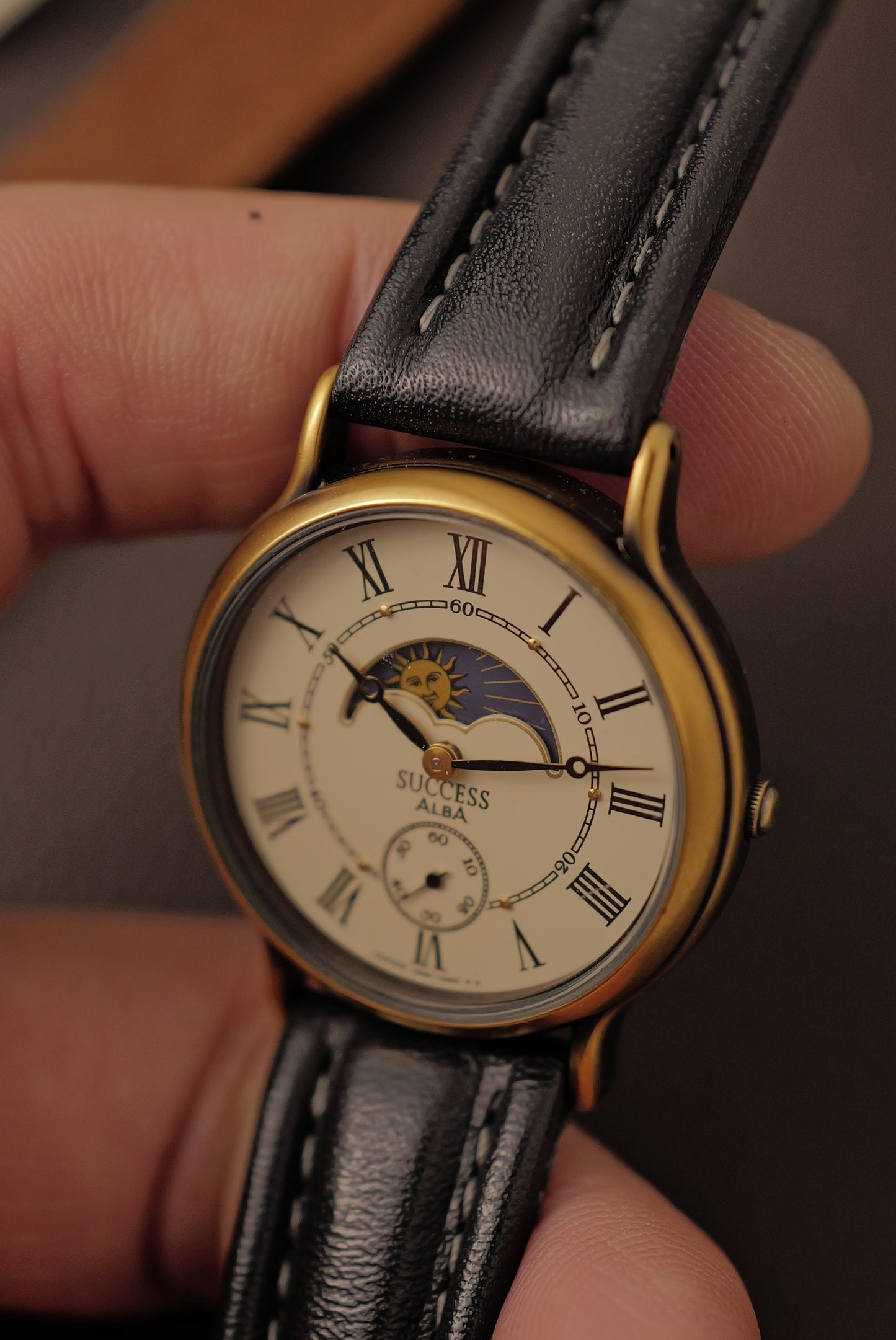 Seiko Alba Moonphase Circa.1980s