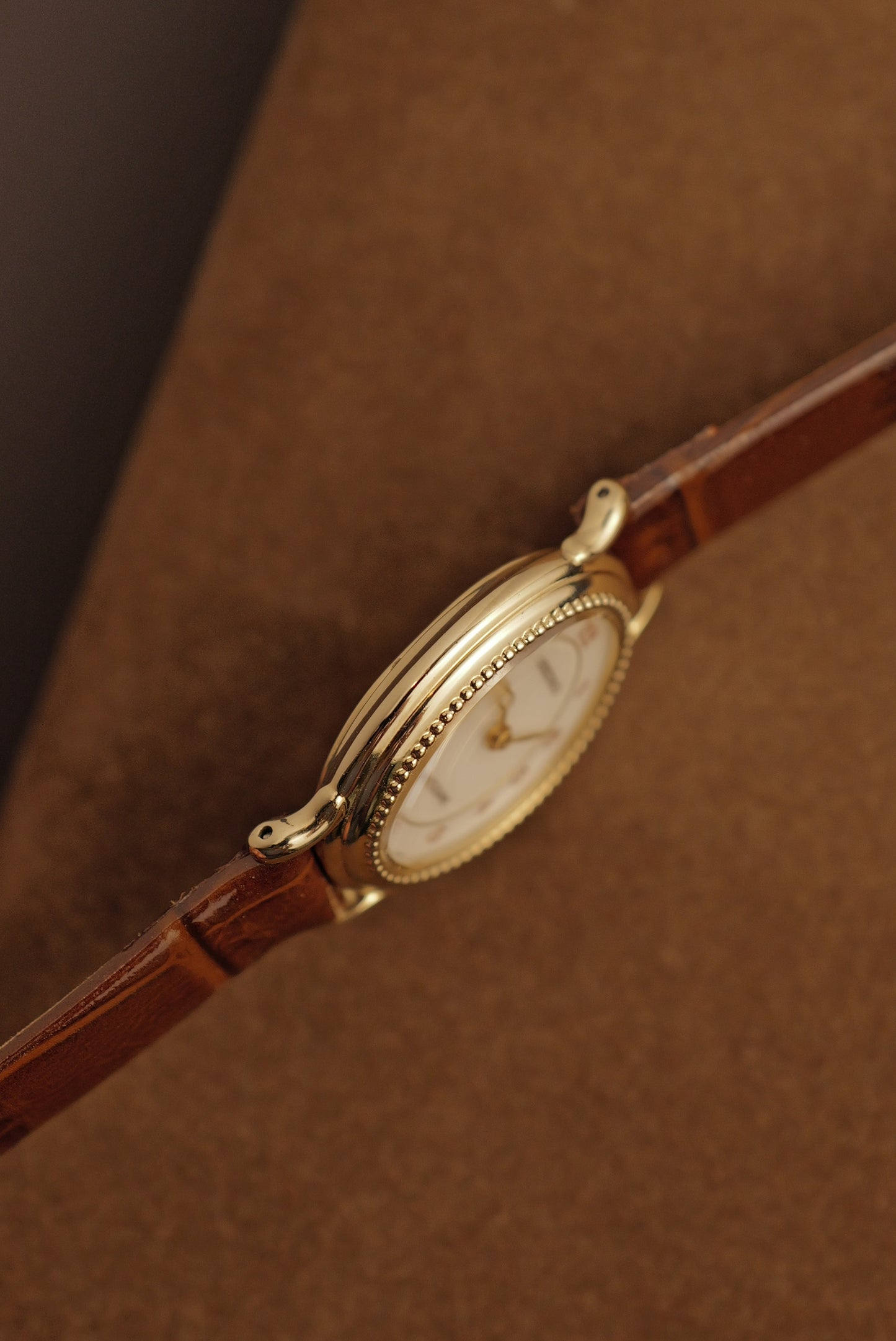 Seiko Exceline Mother of Pearl with beaded bezel Circa. 1992