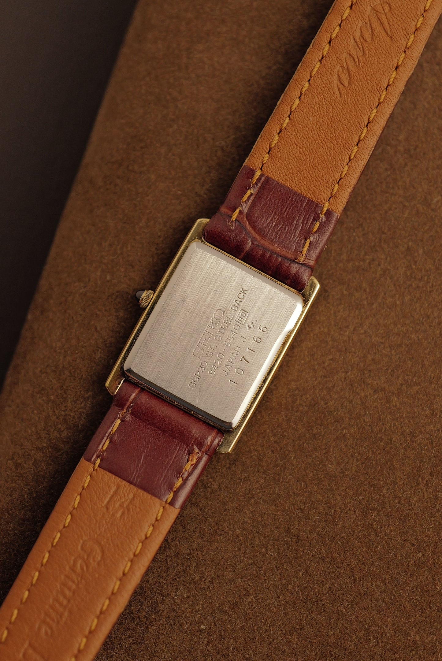 Seiko Exceline Roman Numeral SGP30 Case Circa. 1981