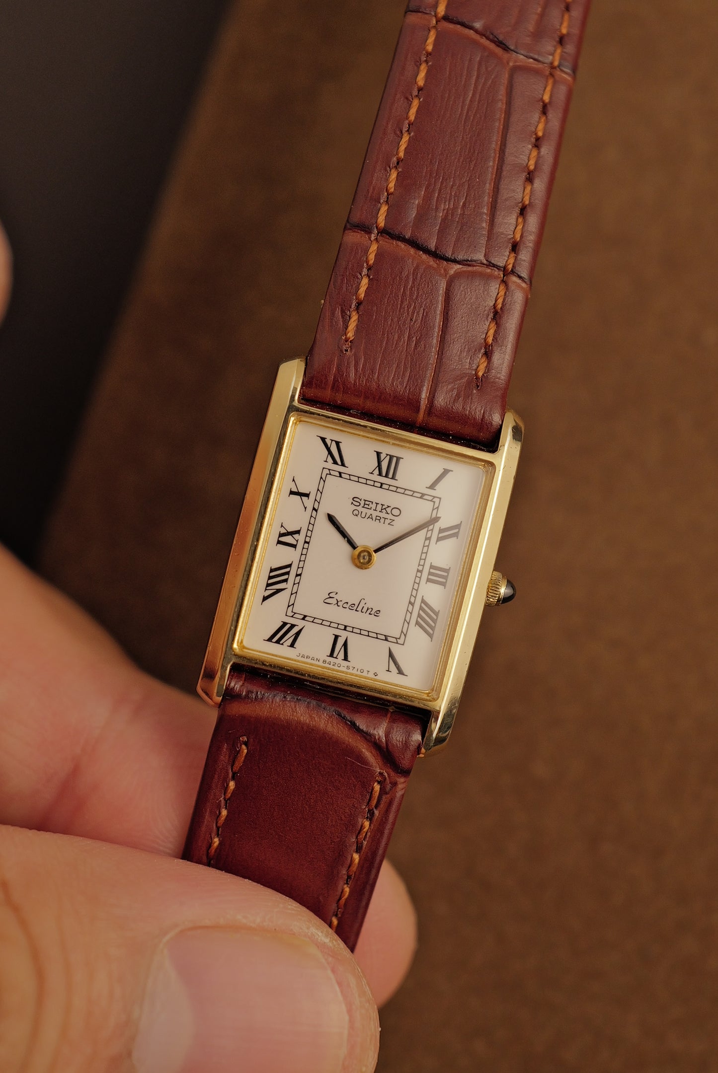 Seiko Exceline Roman Numeral SGP30 Case Circa. 1981