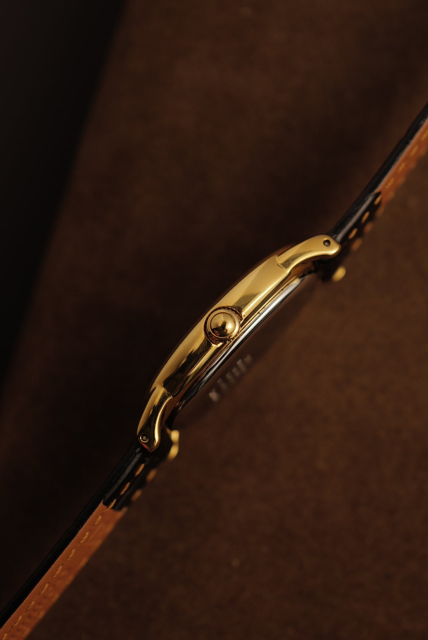 Seiko Ladies "Baignoire" Gold Circa. 1995
