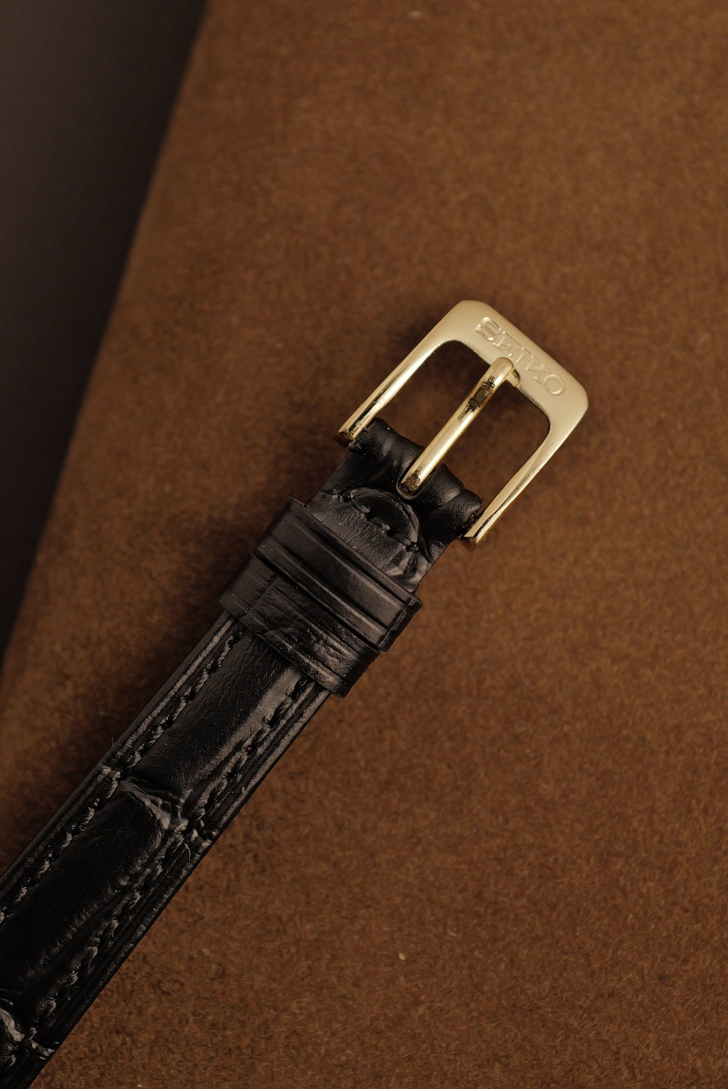 Seiko Ladies "Baignoire" Gold Circa. 1995