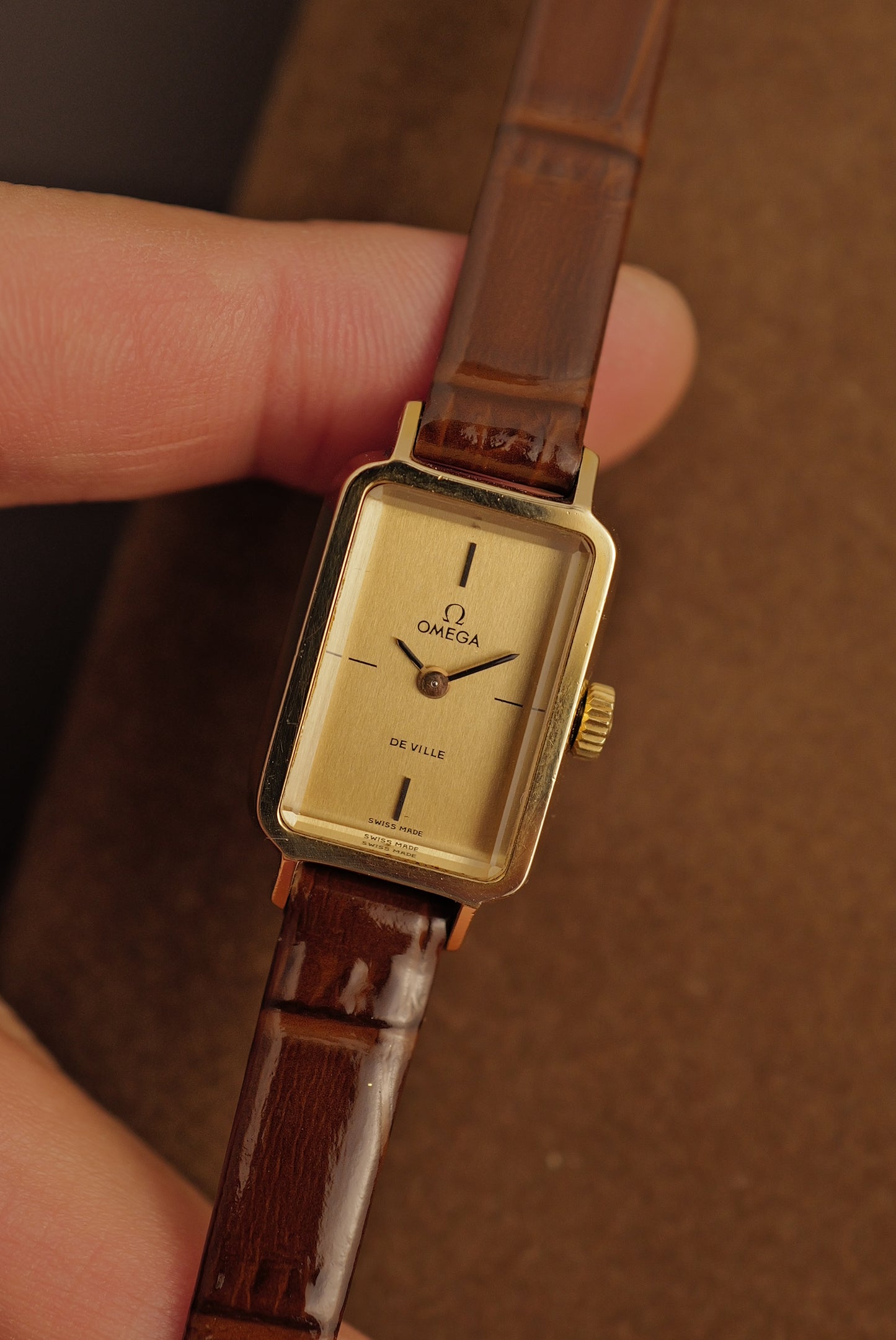 Omega De-ville "Andrew Grima" Manual winding on strap