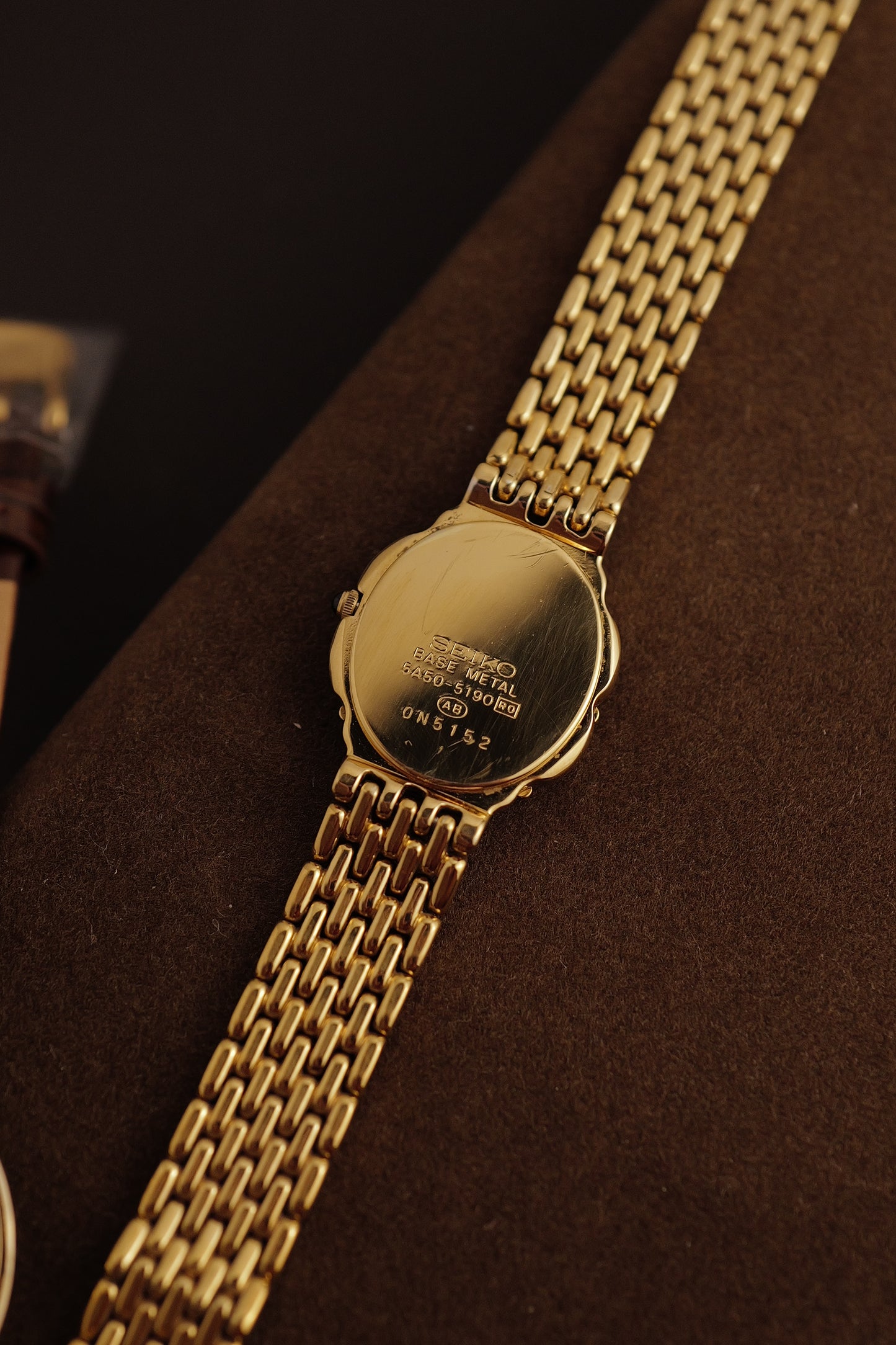 Seiko Exceline "Diamond Petal" Mother of Pearl Dial Circa. 1990