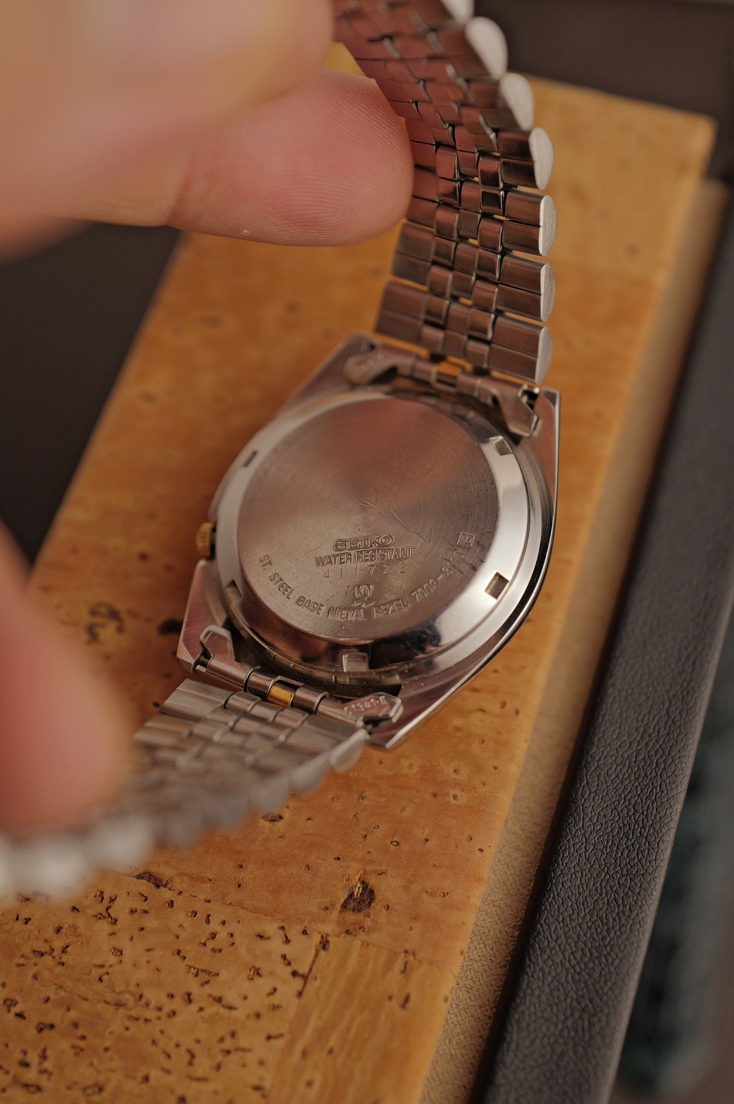 Seiko 5 "Datejust" in two tone 7s26-3110 Circa.2000