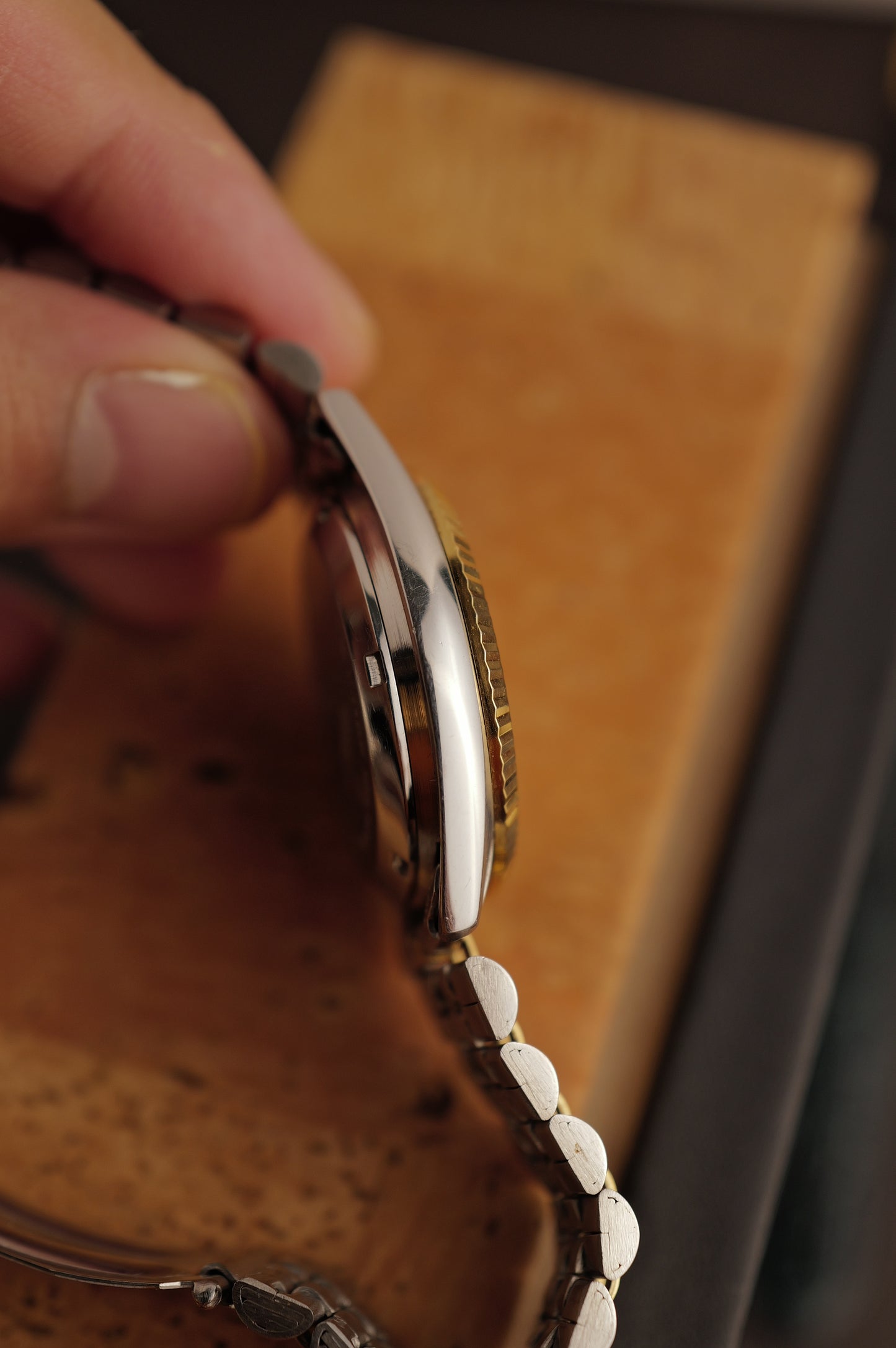 Seiko 5 "Datejust" in two tone 7s26-3110 Circa.2000