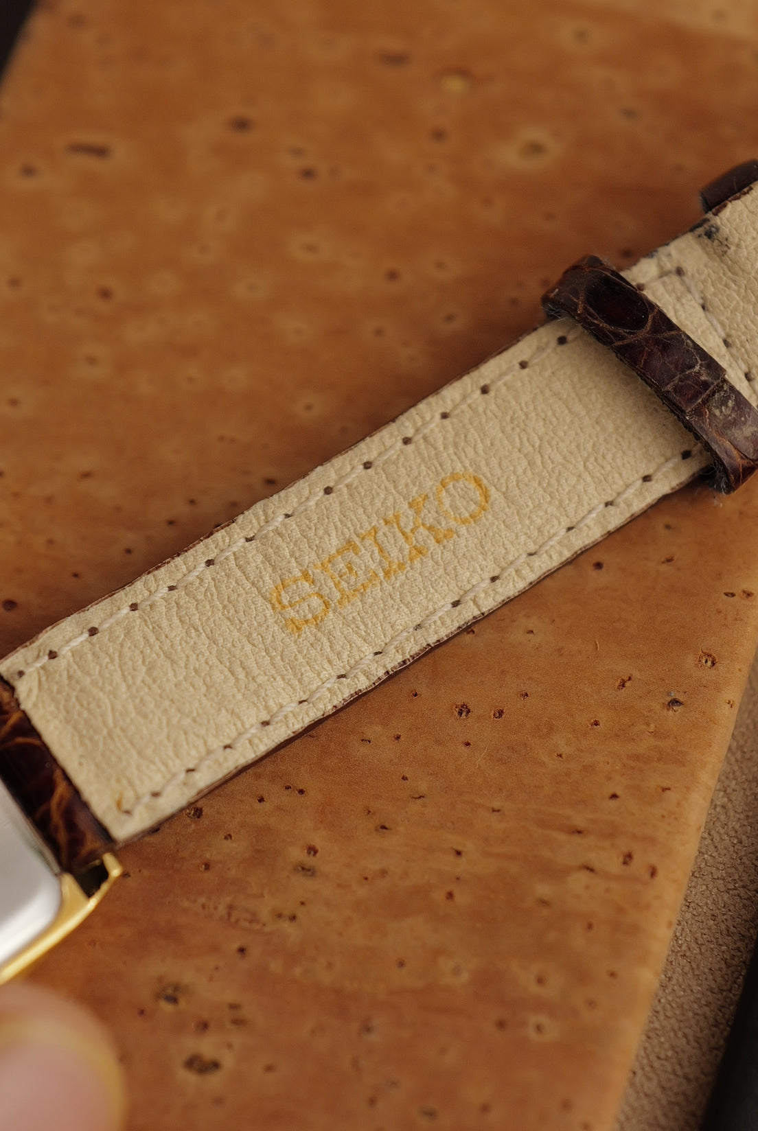 Seiko "Tonneau Dual time" Circa. 1995