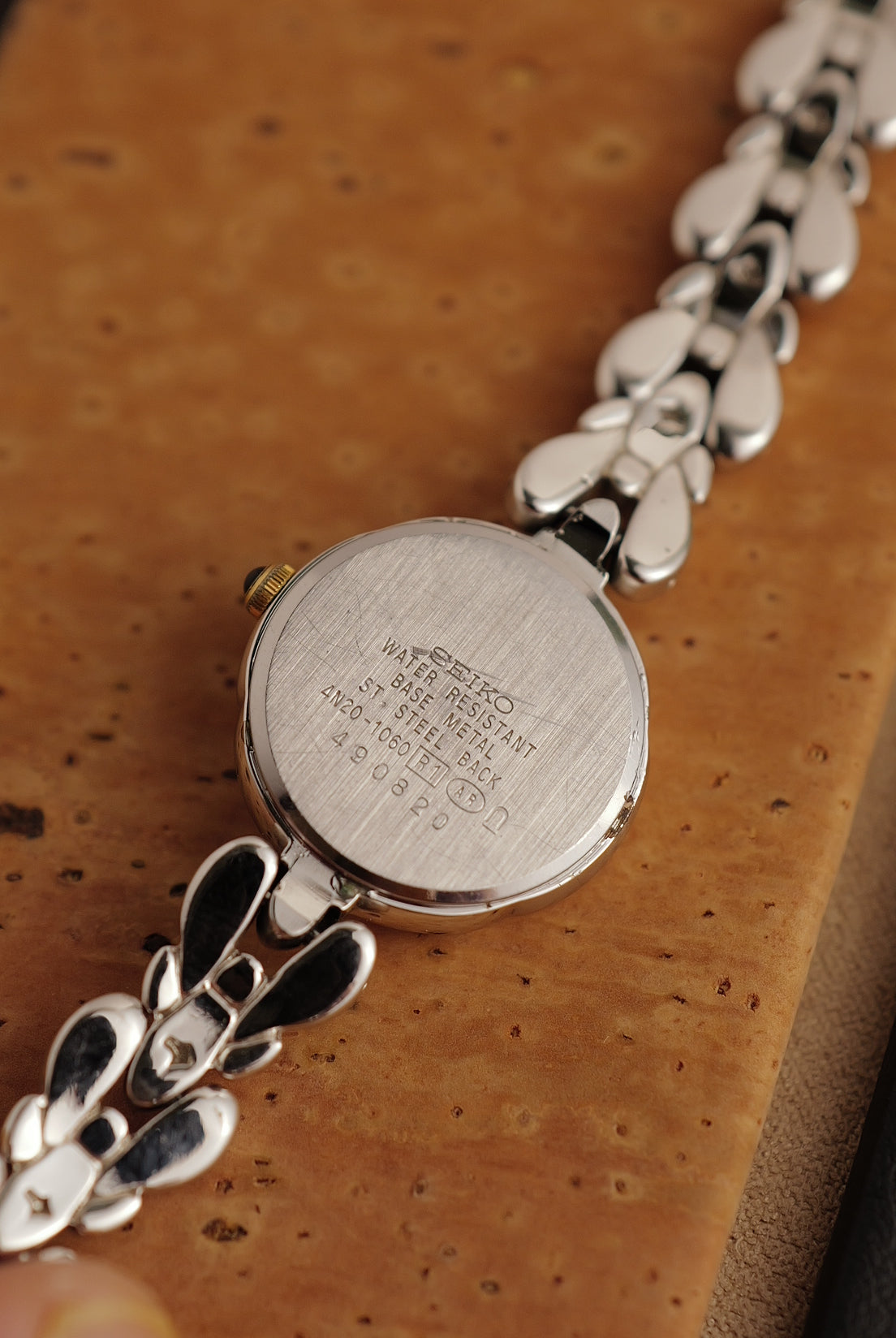 Seiko Exceline Mother of Pearl Gem set Circa. 1994