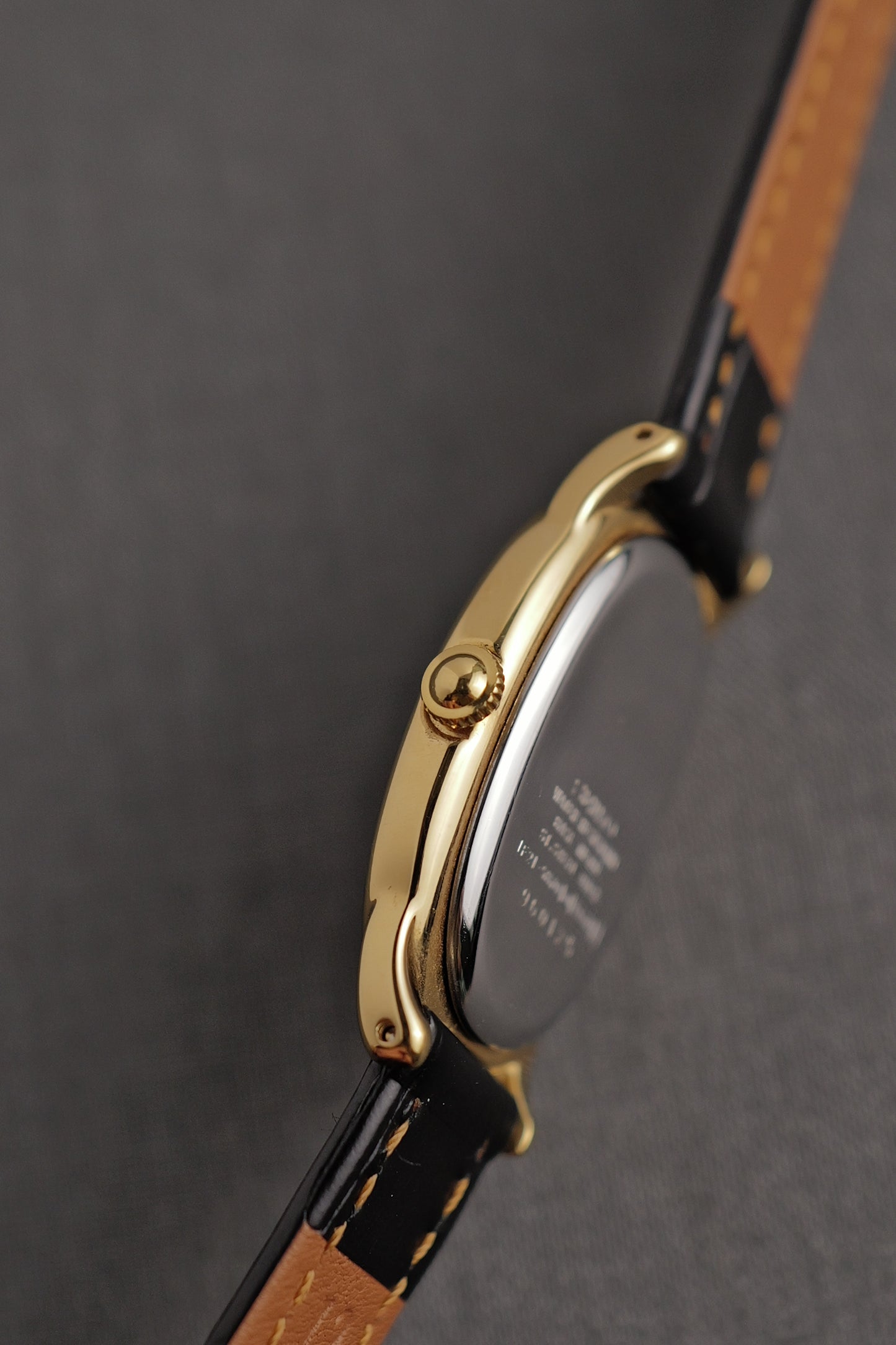 Seiko Ladies "Baignoire" Gold Circa. 1995