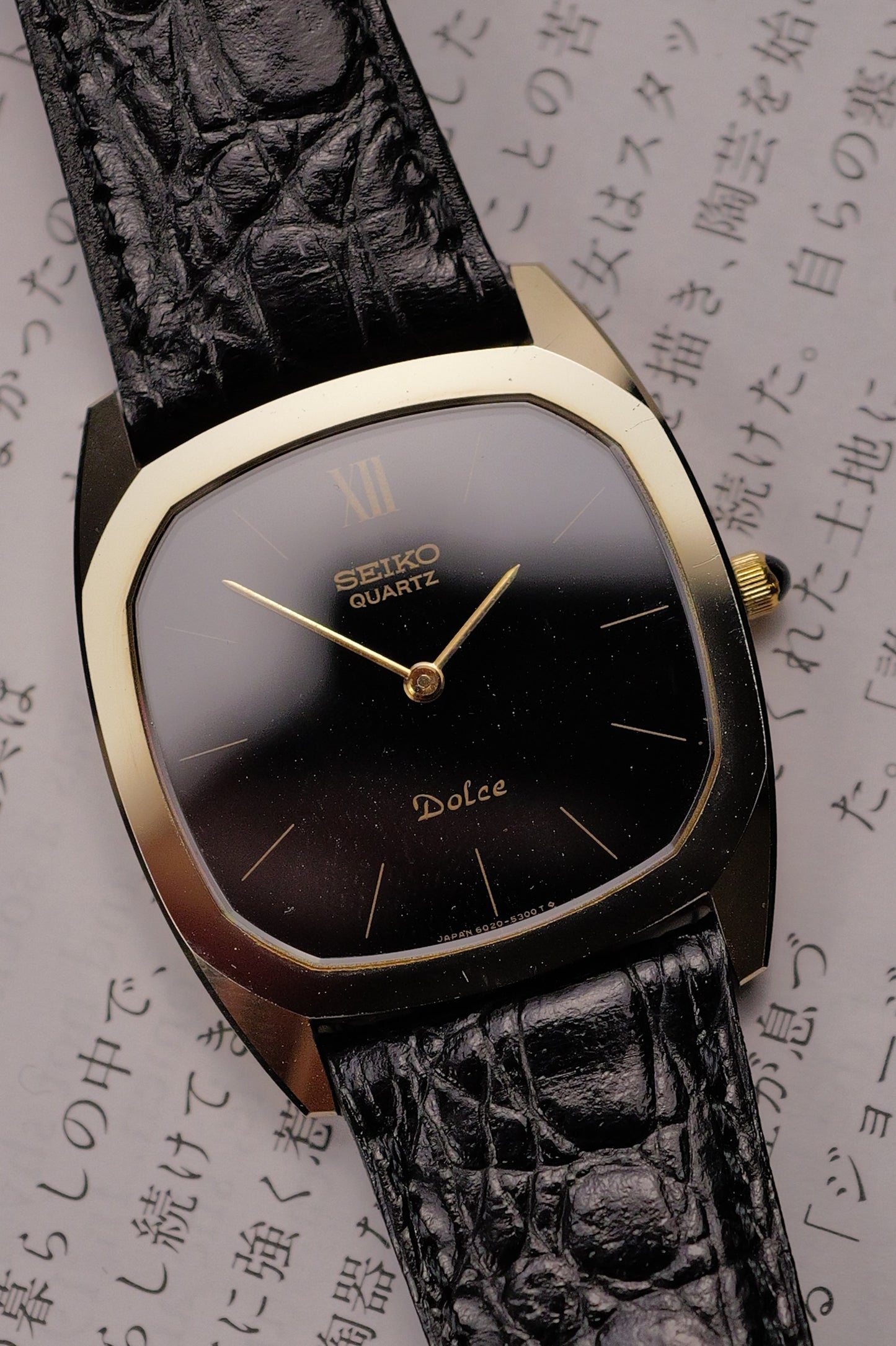 Seiko Dolce Octa with scratch resistant case Circa.1981