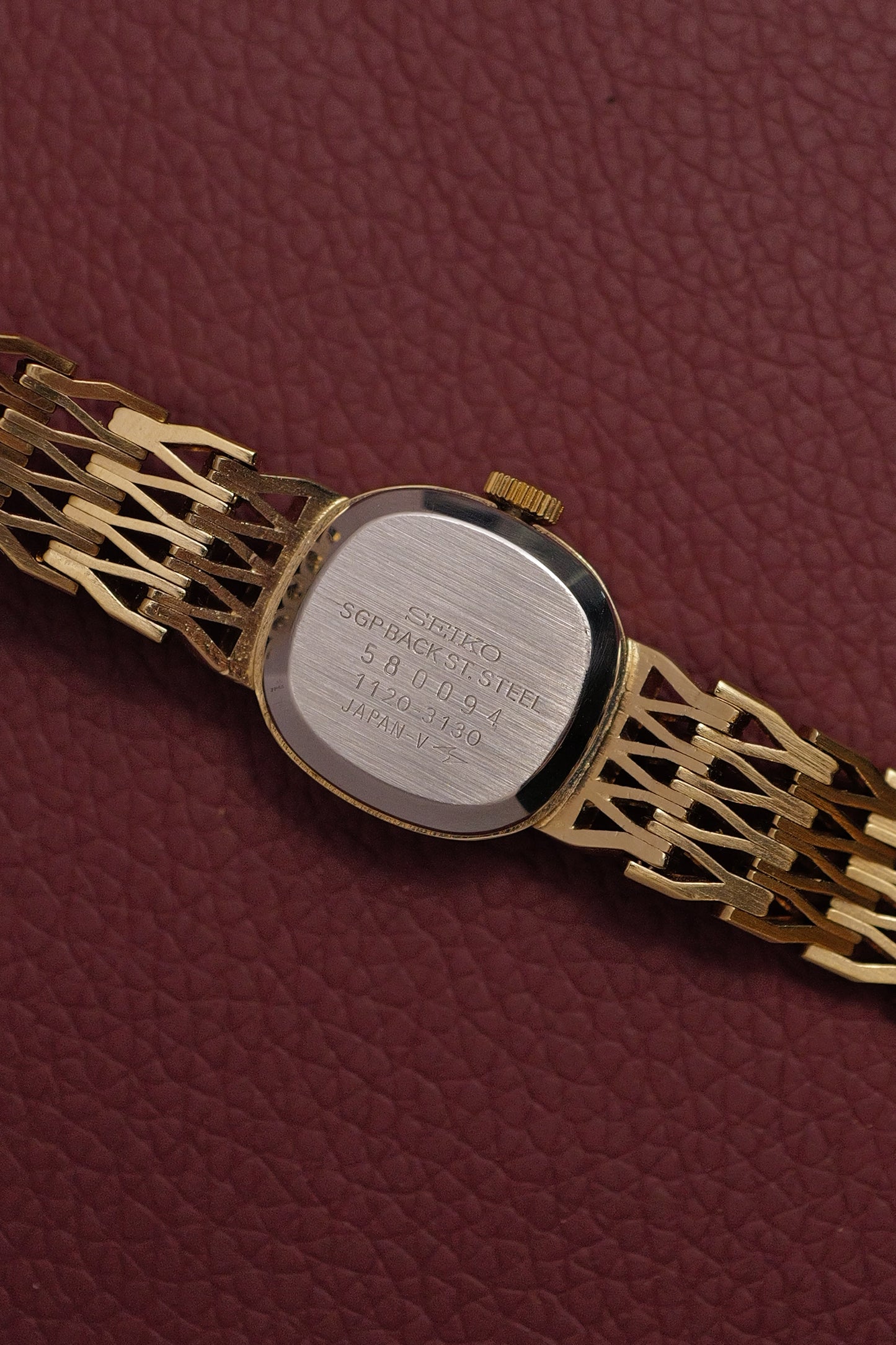 Seiko Multi-Link Ladies Bracelet 1120-3130 Manual Winding