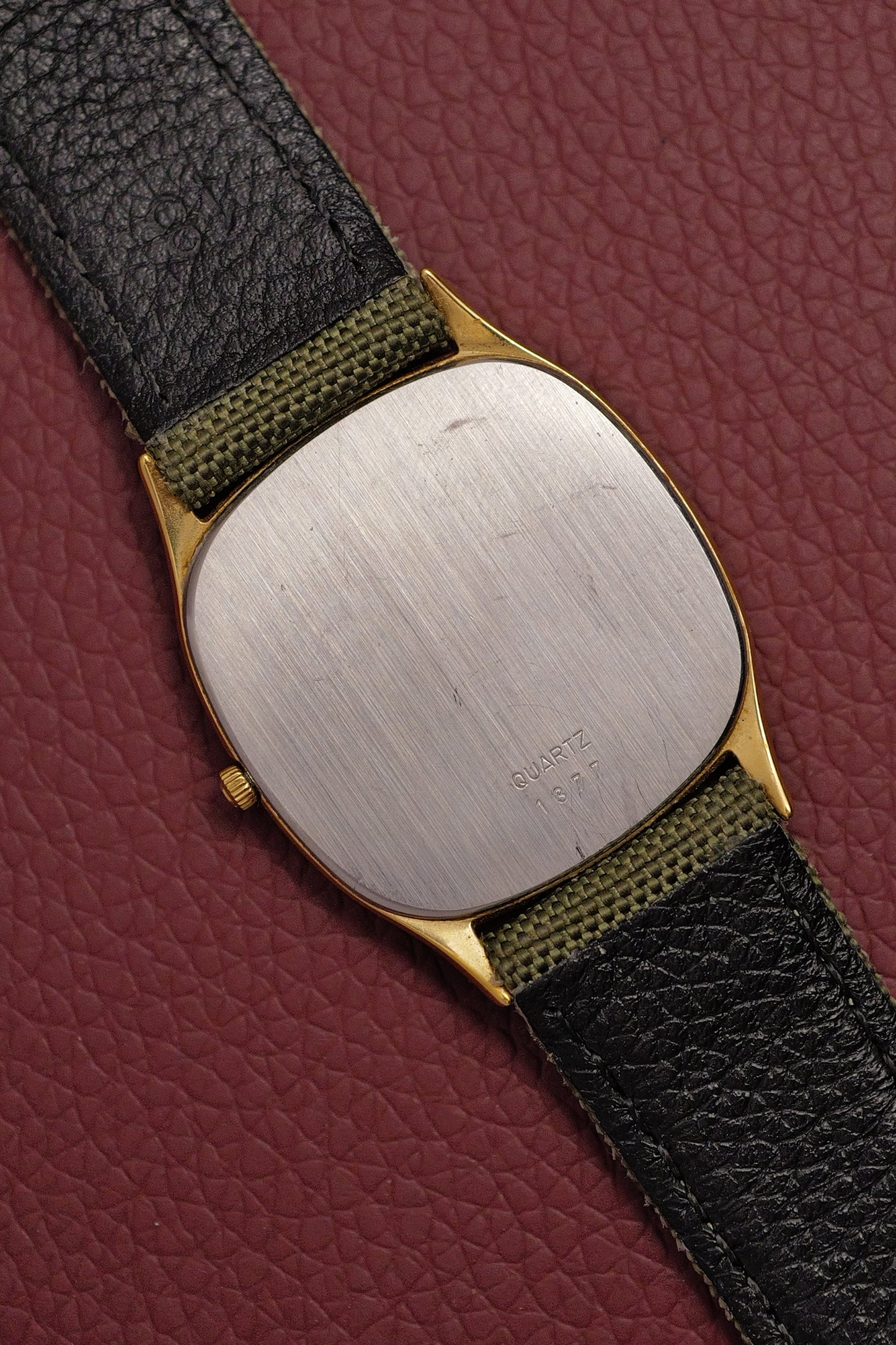 Omega De-ville "Waffle" dial Quartz Cal.1377 Men's