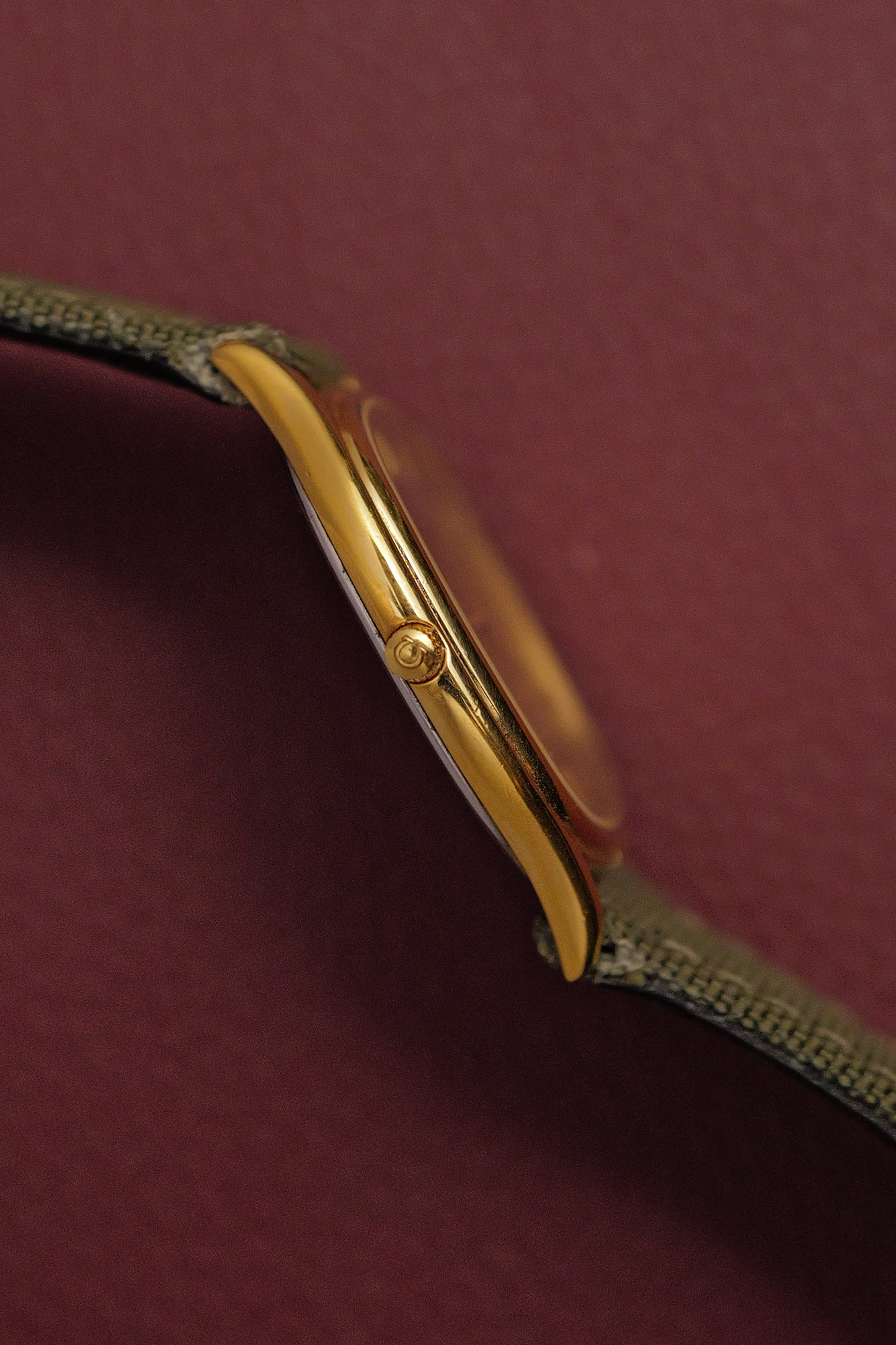 Omega De-ville "Waffle" dial Quartz Cal.1377 Men's