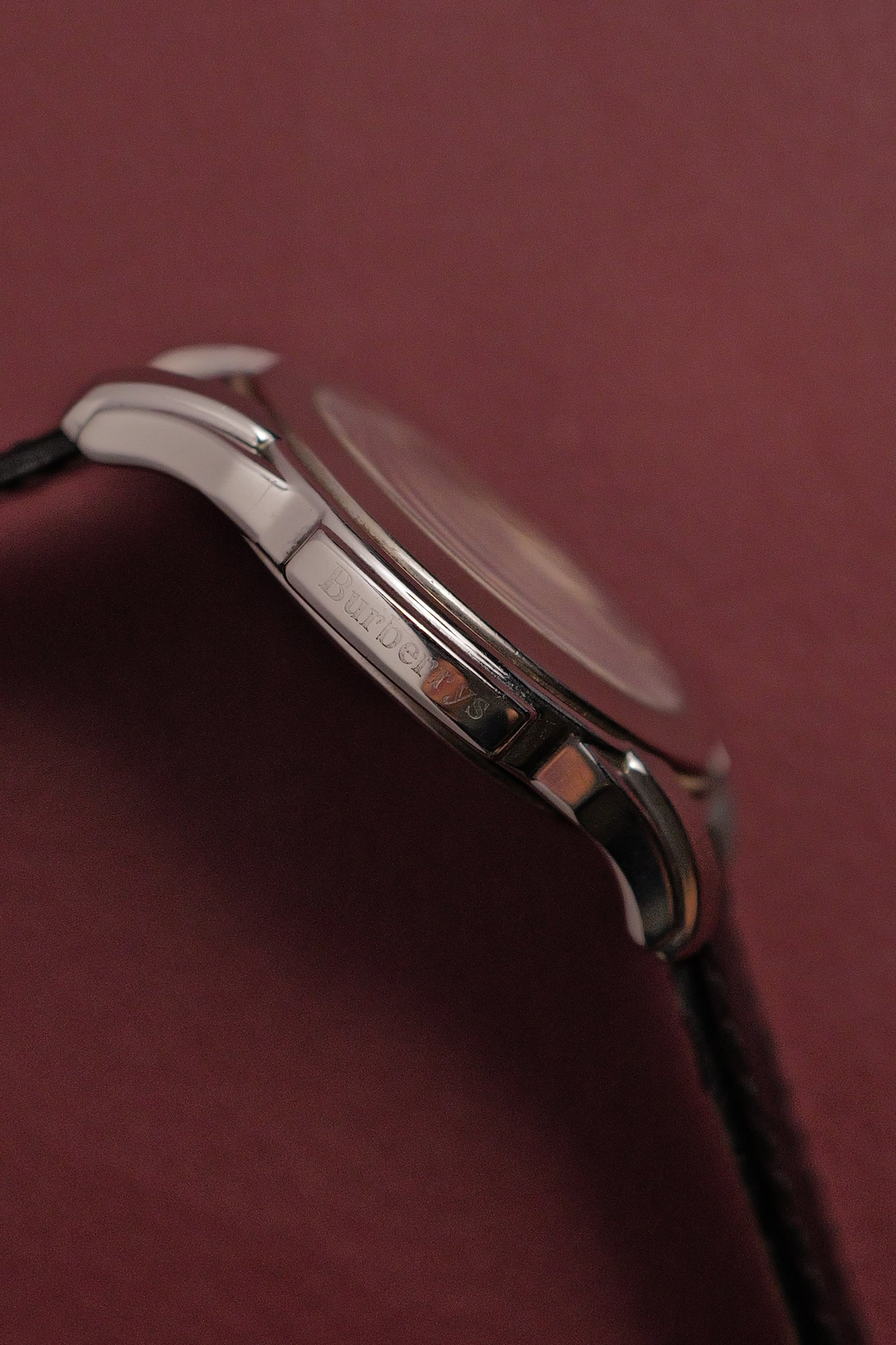 Men's Burberry Classic in Silver