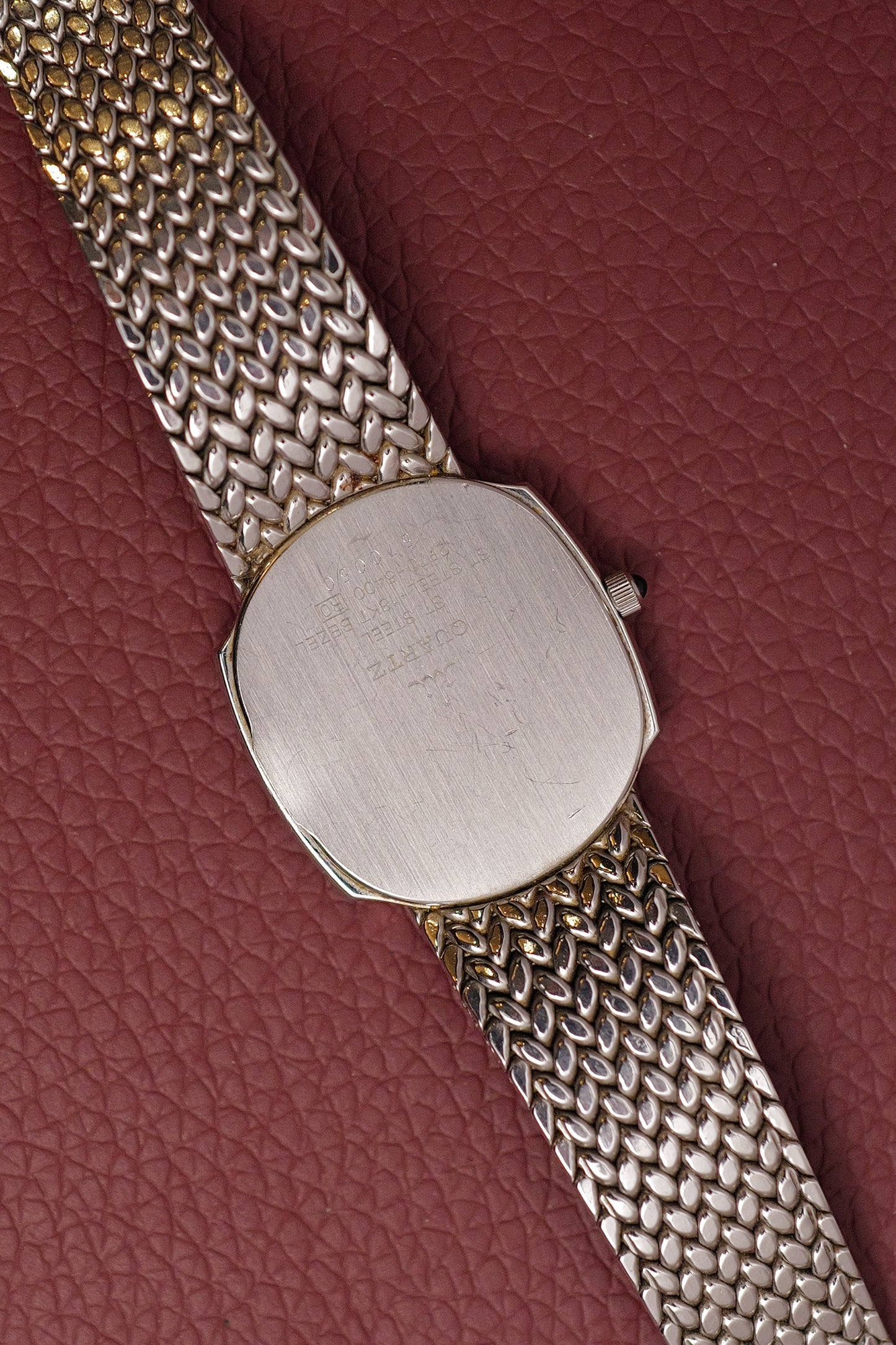 Ladies Credor Stone Dial Integratred Bracelet 2F70-5400