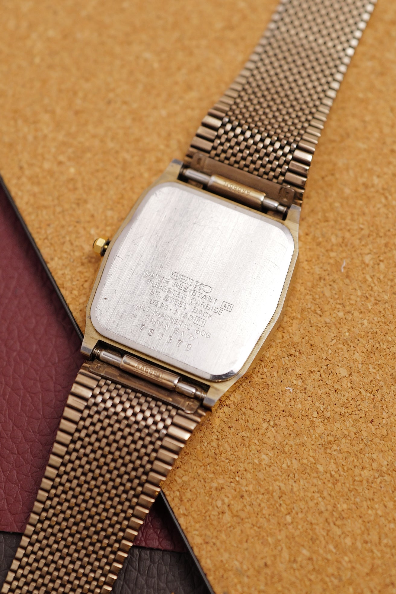 Seiko Dolce Icyflake Tungsten carbide bracelet 9531-5150