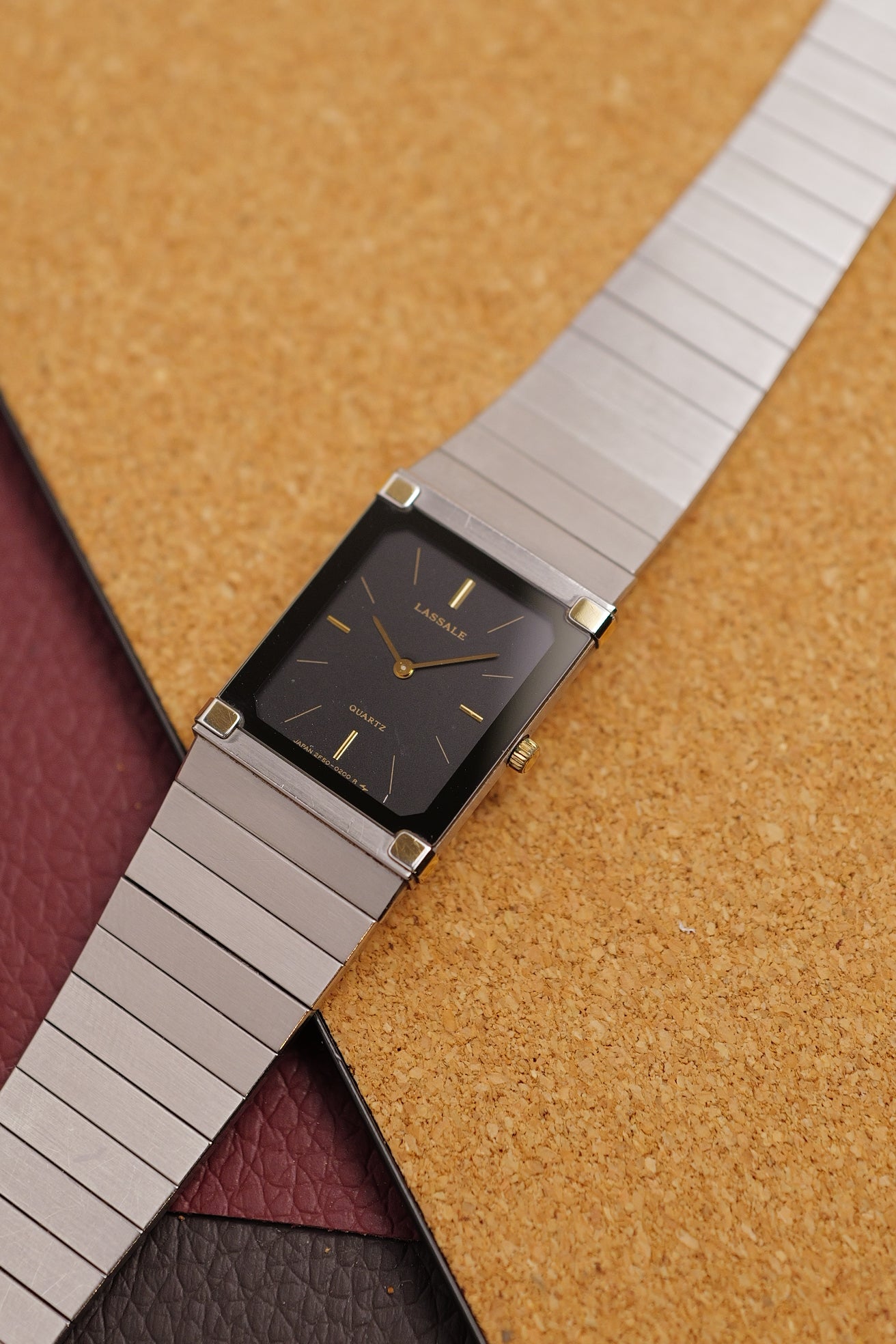 Seiko Lassale Integrated Bracelet Tank 2F50-5169