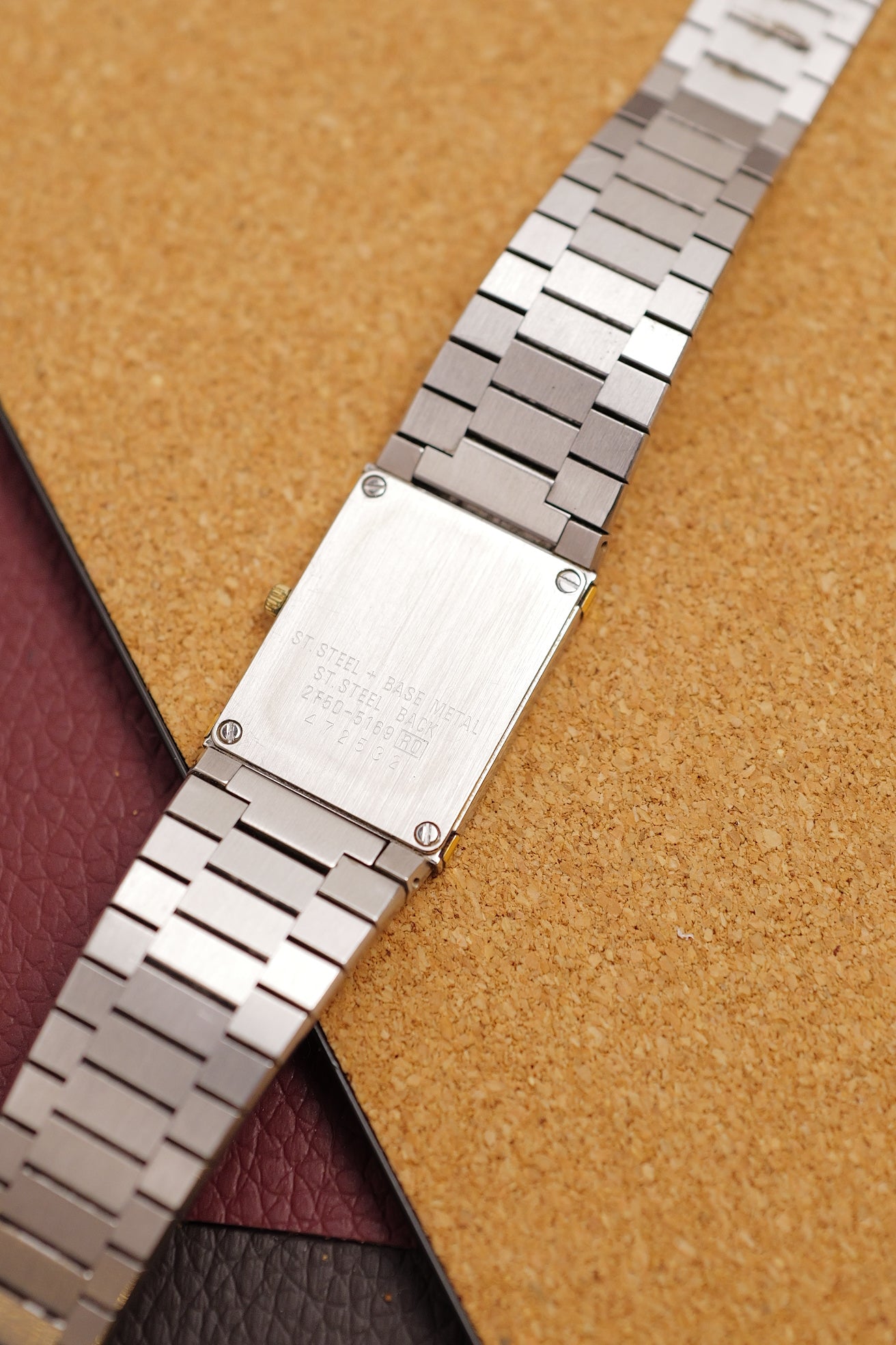Seiko Lassale Integrated Bracelet Tank 2F50-5169