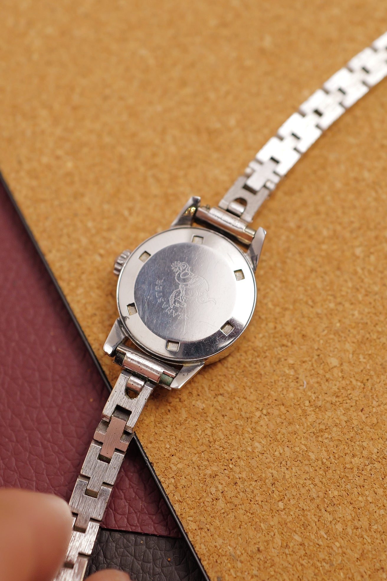 Omega Seamaster Ladies on vintage bracelet Circa. 1970s