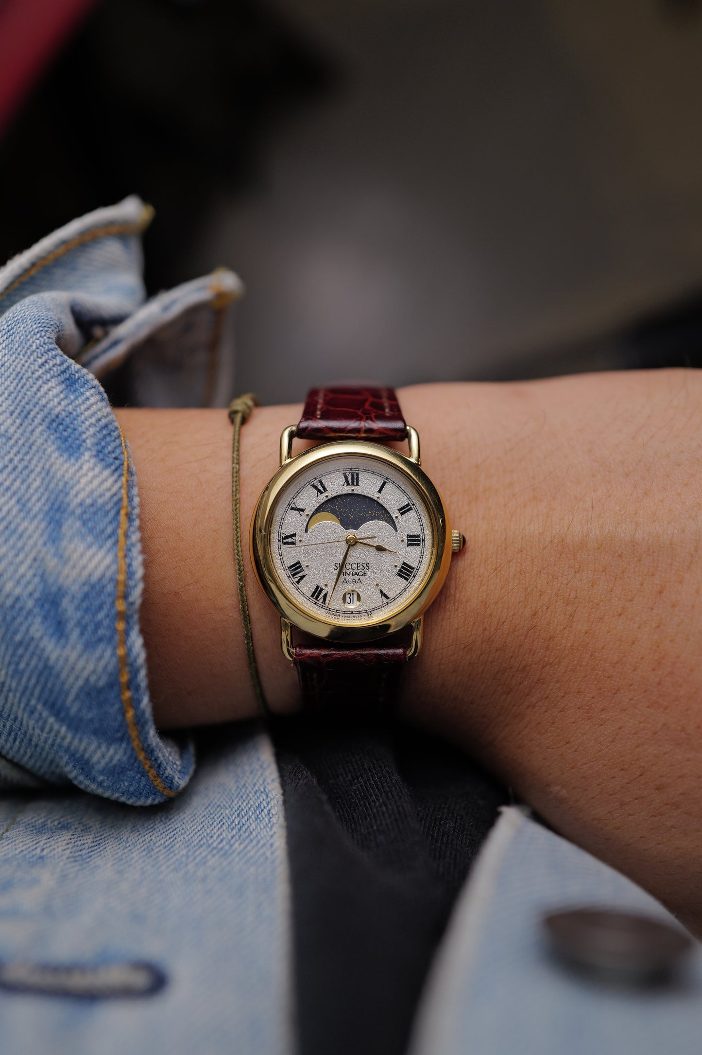 Seiko Alba Moonphase "Pebble"
