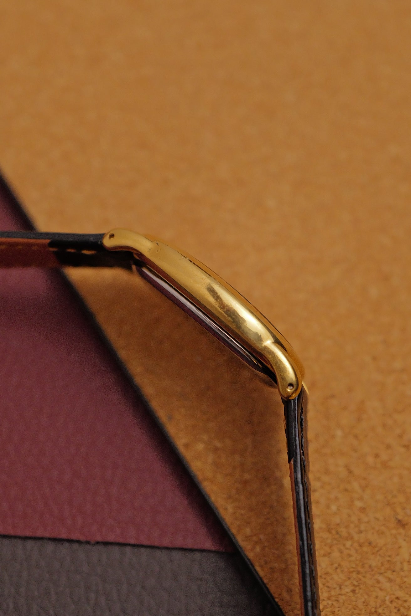 Seiko Ladies "Baignoire" Gold