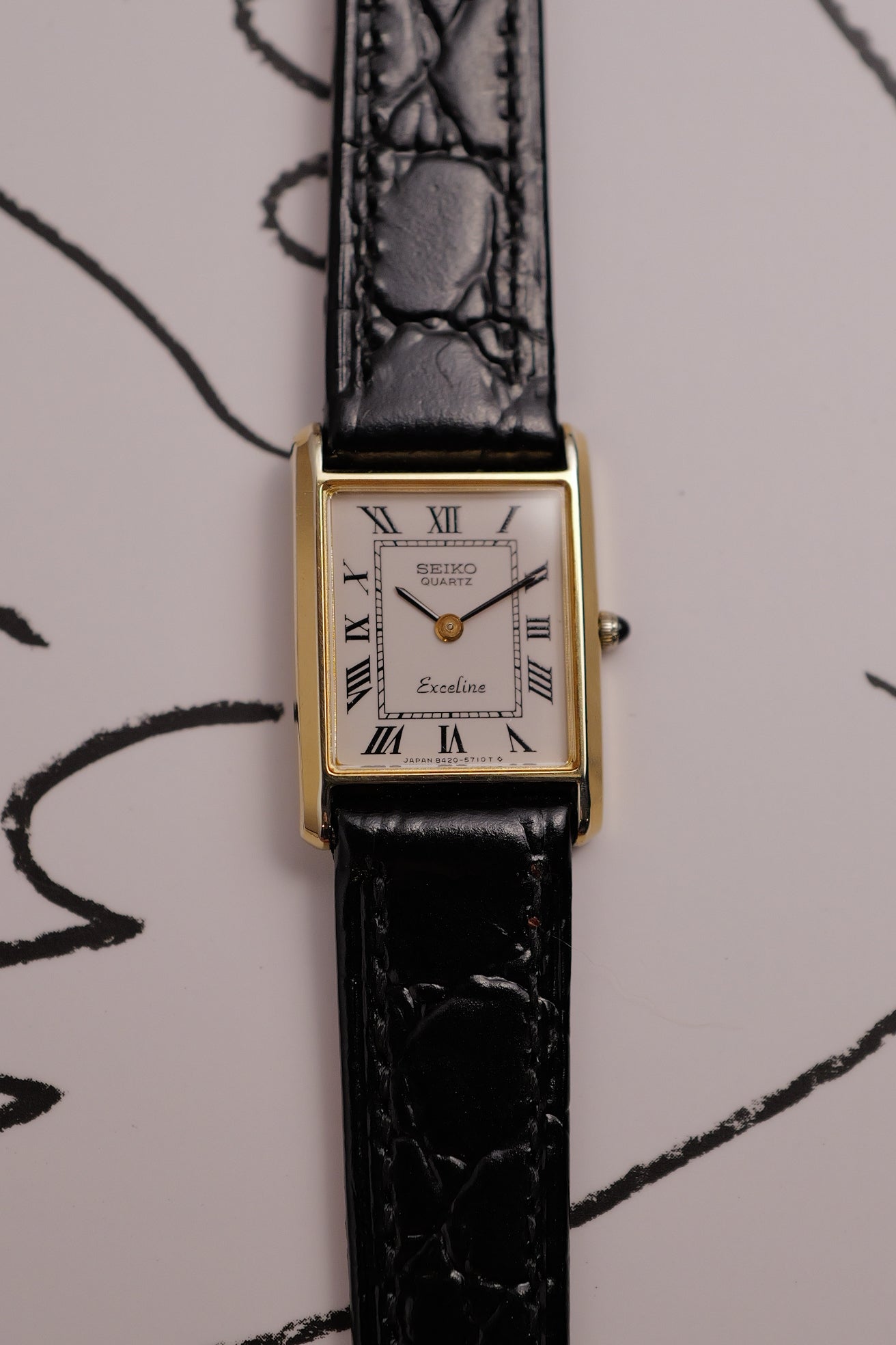 Seiko Exceline Roman Numeral SGP30 Case