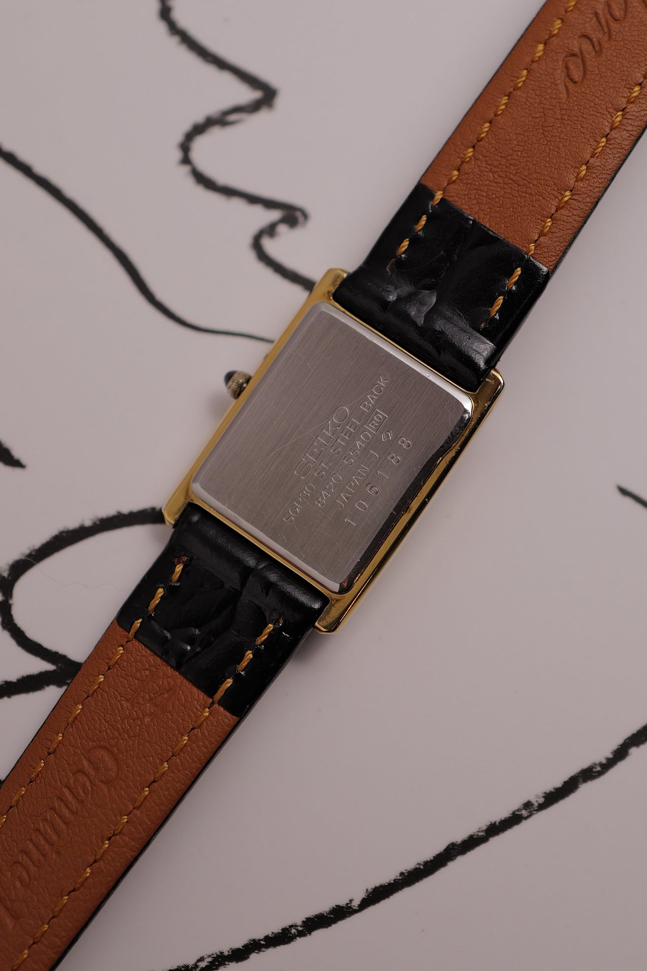 Seiko Exceline Roman Numeral SGP30 Case