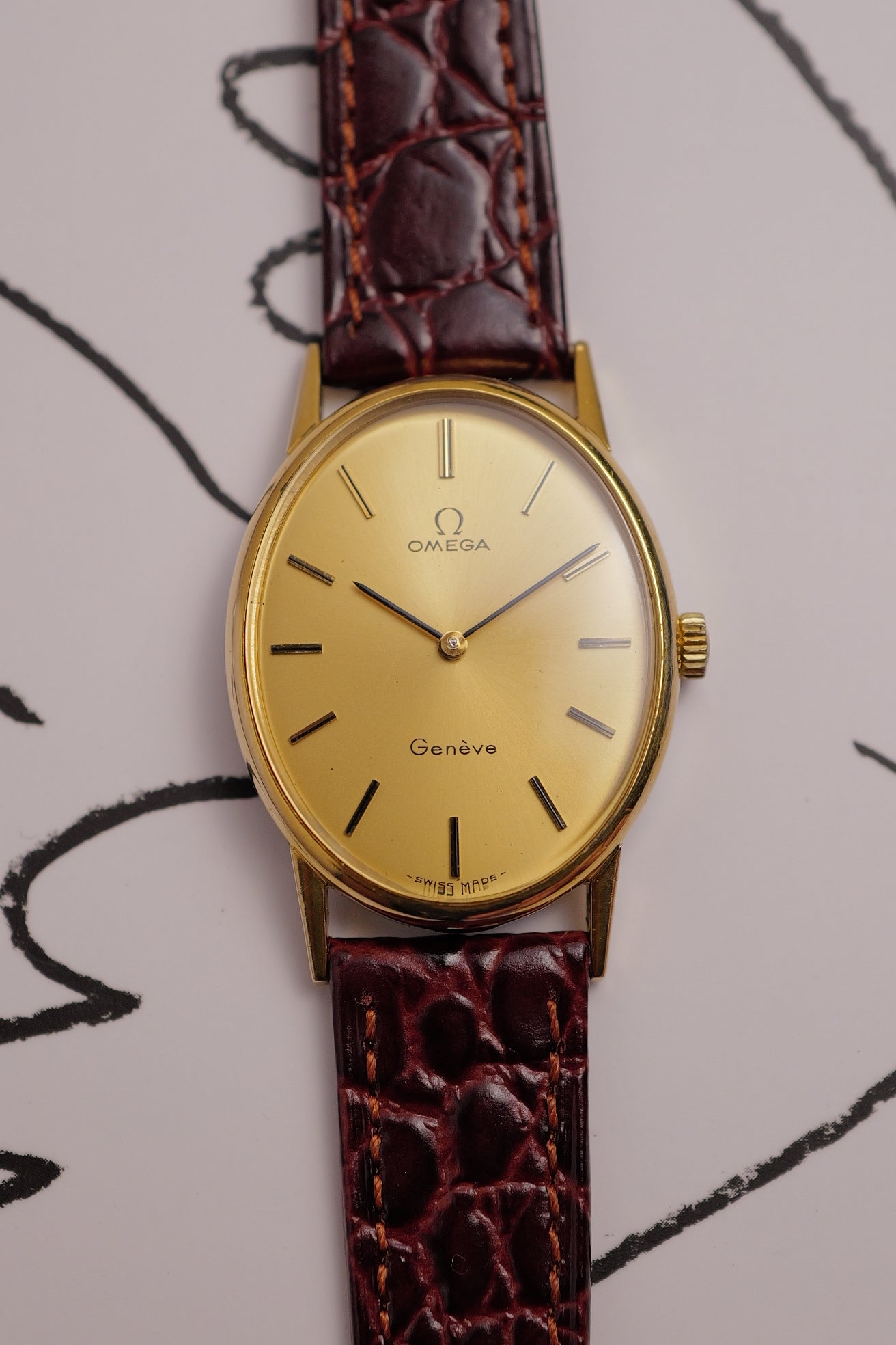 Omega Oval Ellipse Men Manual Winding Cal.625
