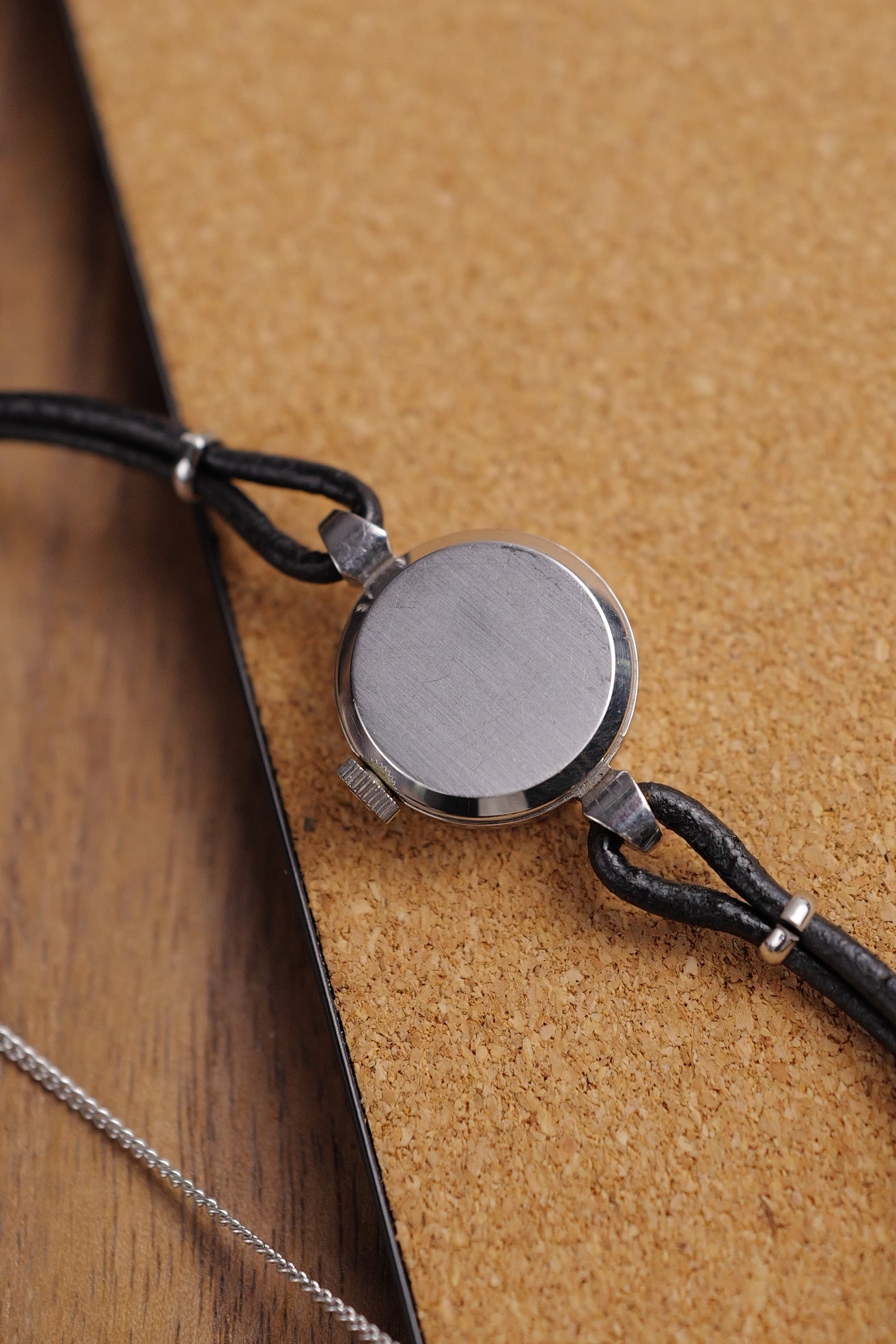 Omega De ville with faceted Glass dome Cal.485 cocktail ladies watch